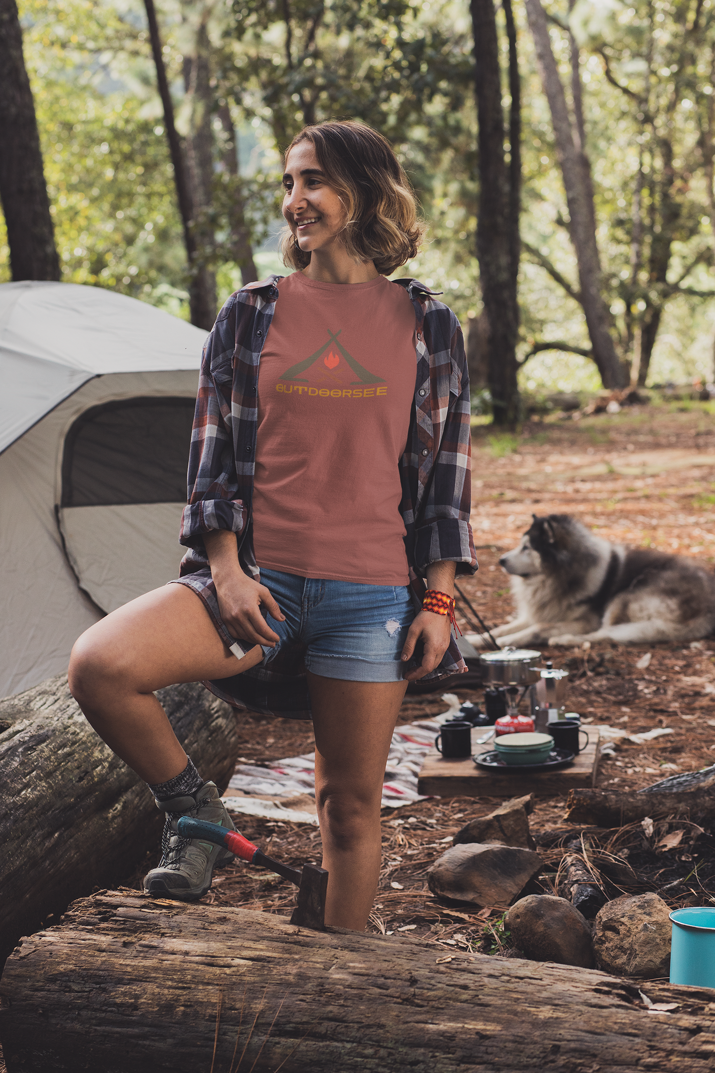 Outdoorsee Campfire Tee