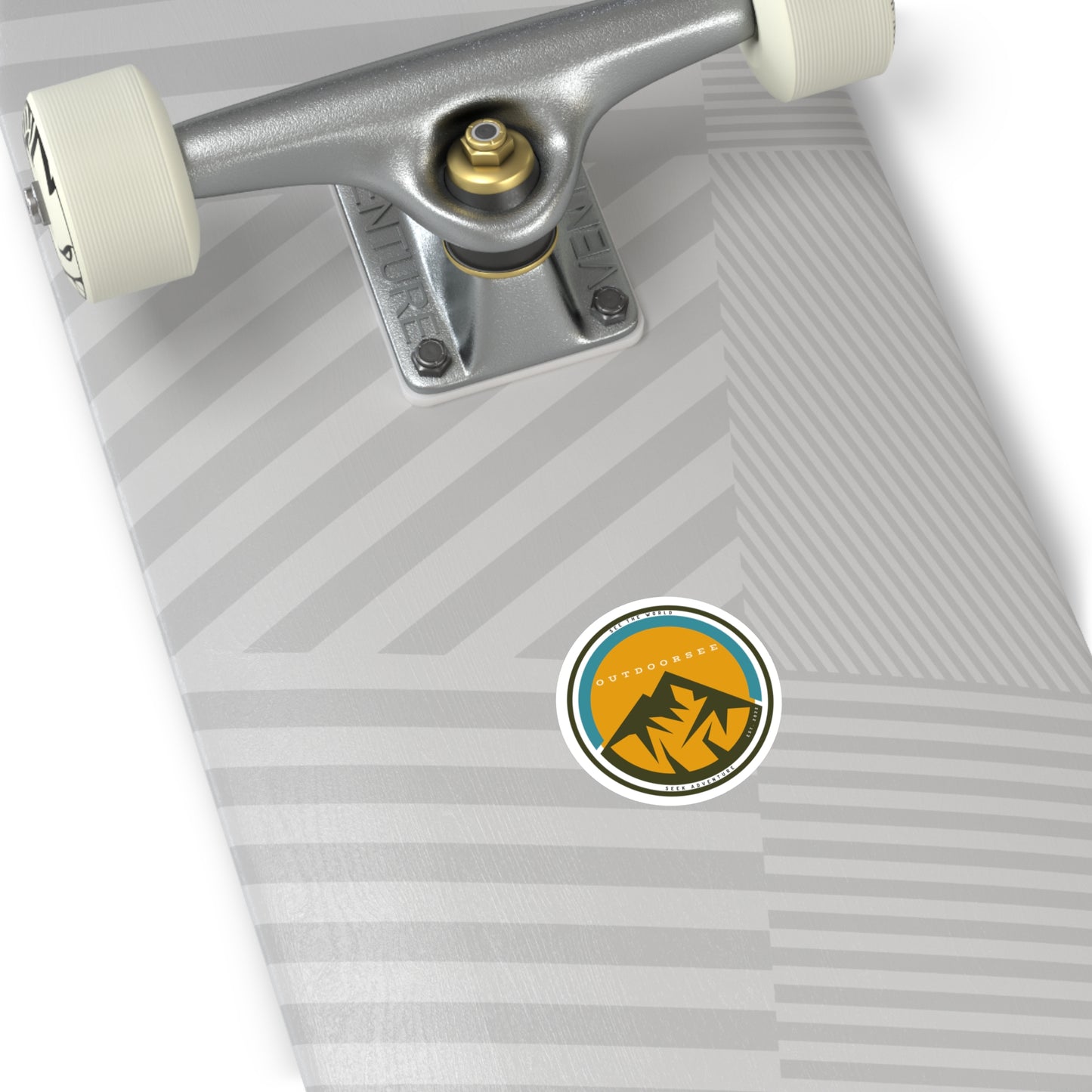 Outdoorsee Mountain Sticker