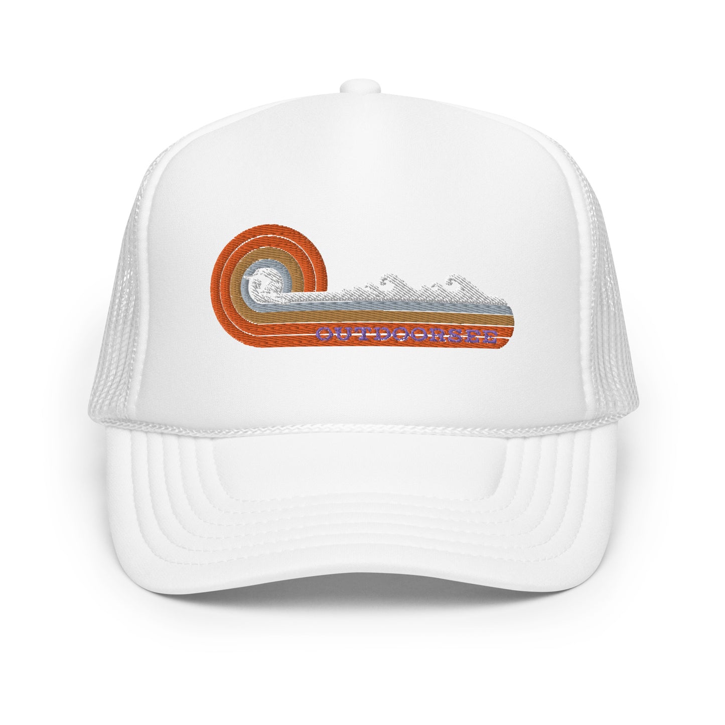 Outdoorsee Wave Foam trucker hat