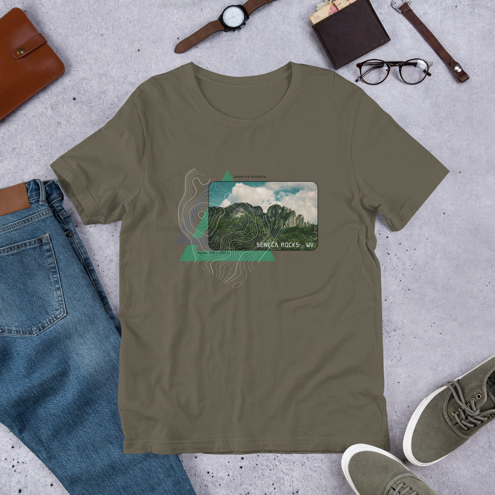 The Summit Awaits (Men's/Women's T-Shirt)