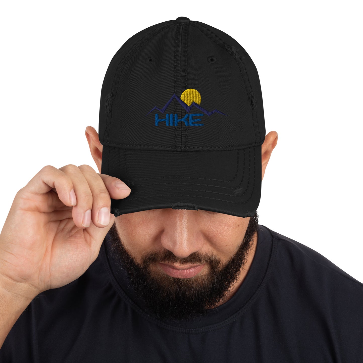 Hike 2 Distressed Dad Hat