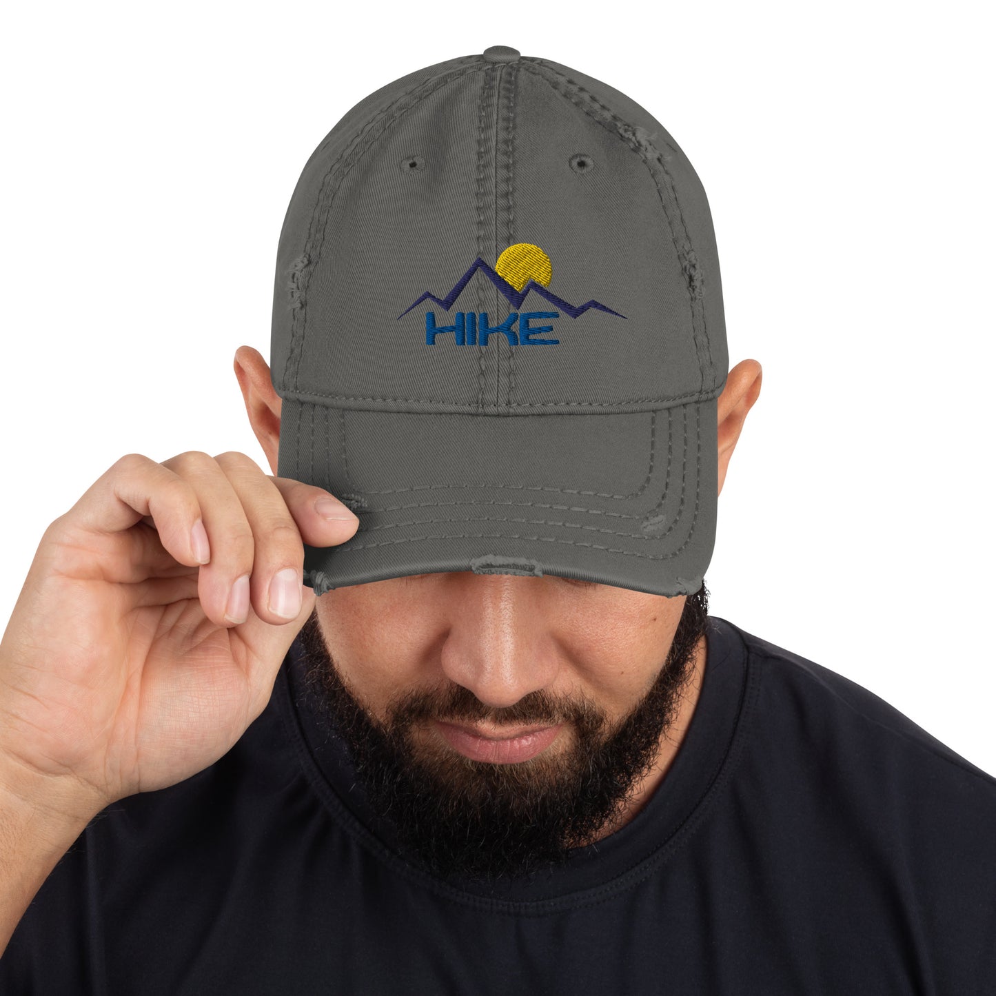 Hike 2 Distressed Dad Hat