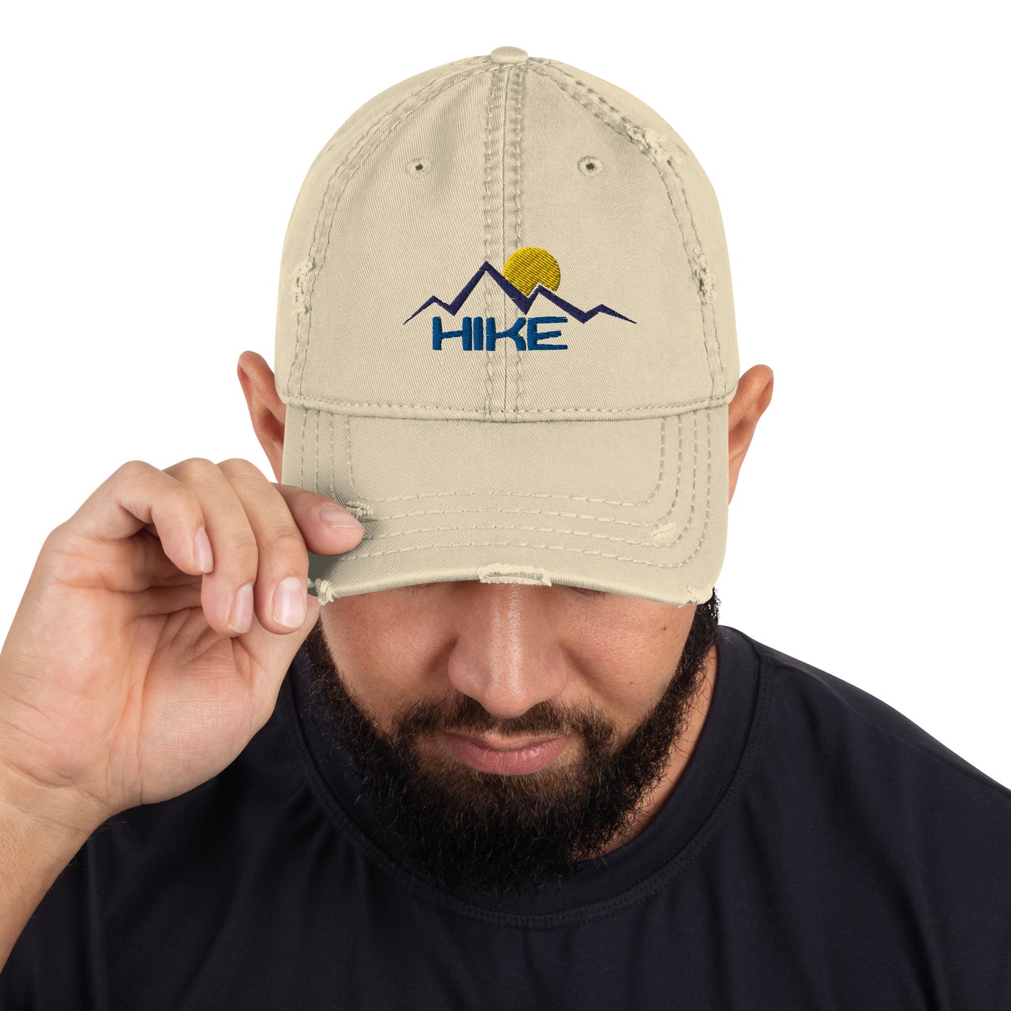 Hike 2 Distressed Dad Hat