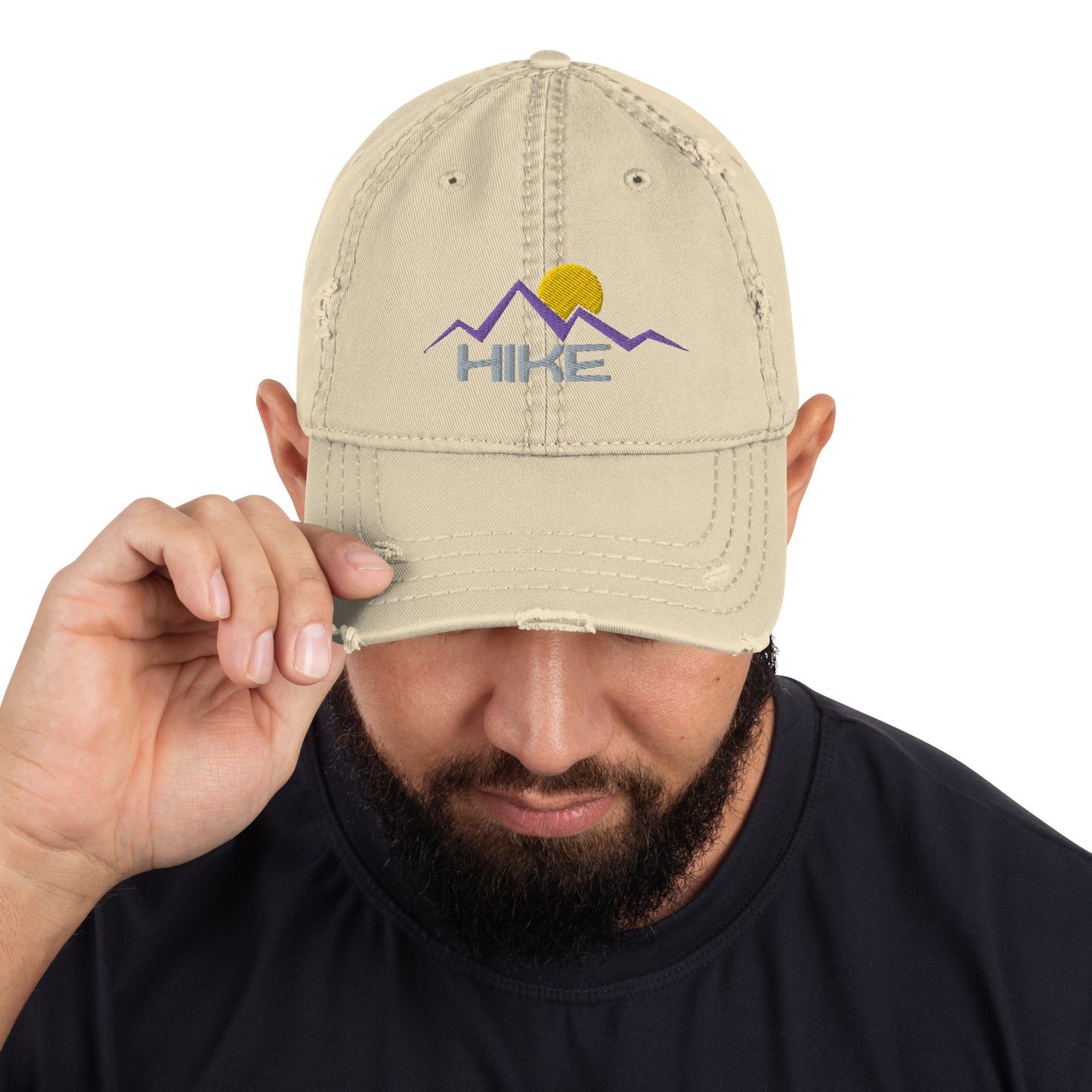 Hike 3 Distressed Dad Hat