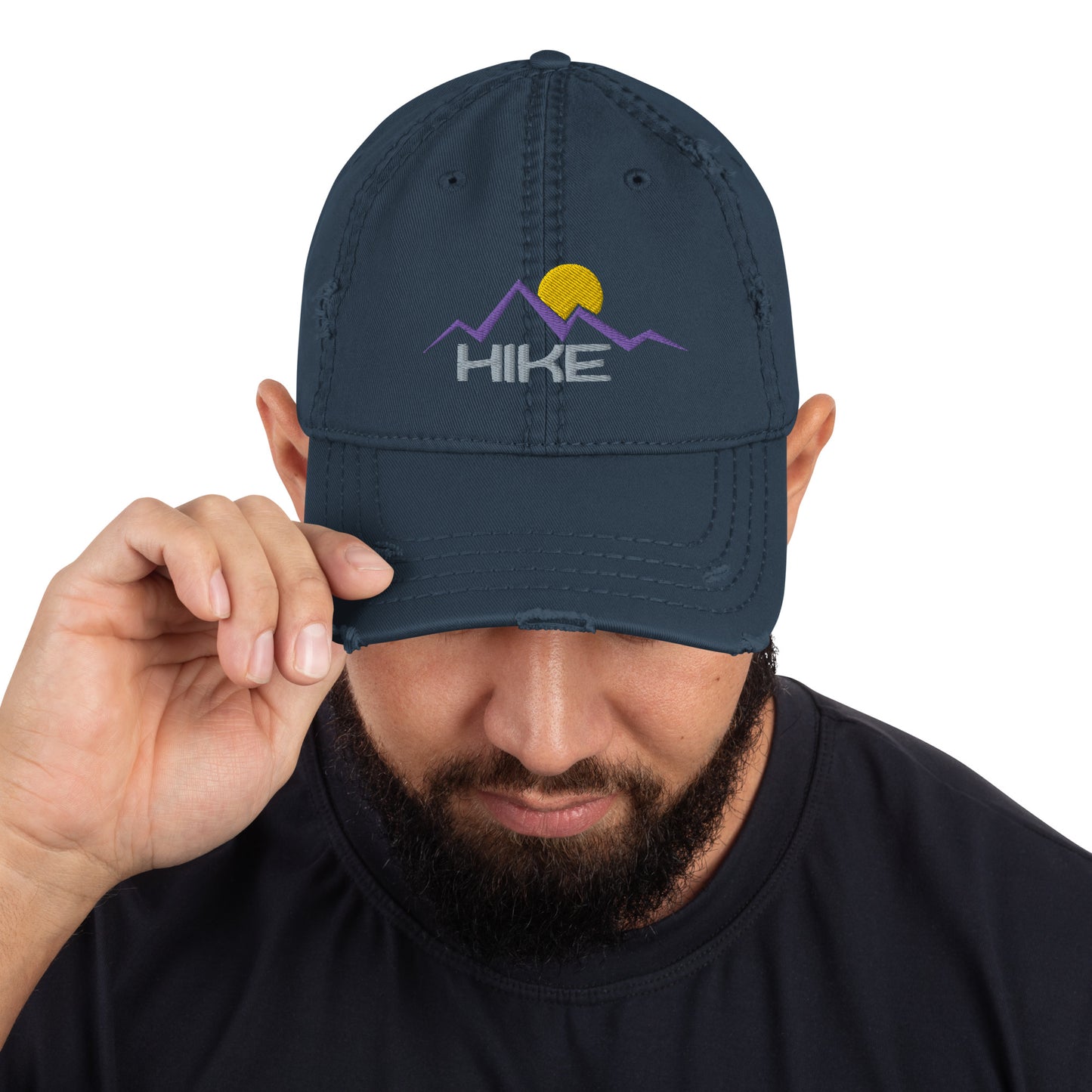 Hike 3 Distressed Dad Hat