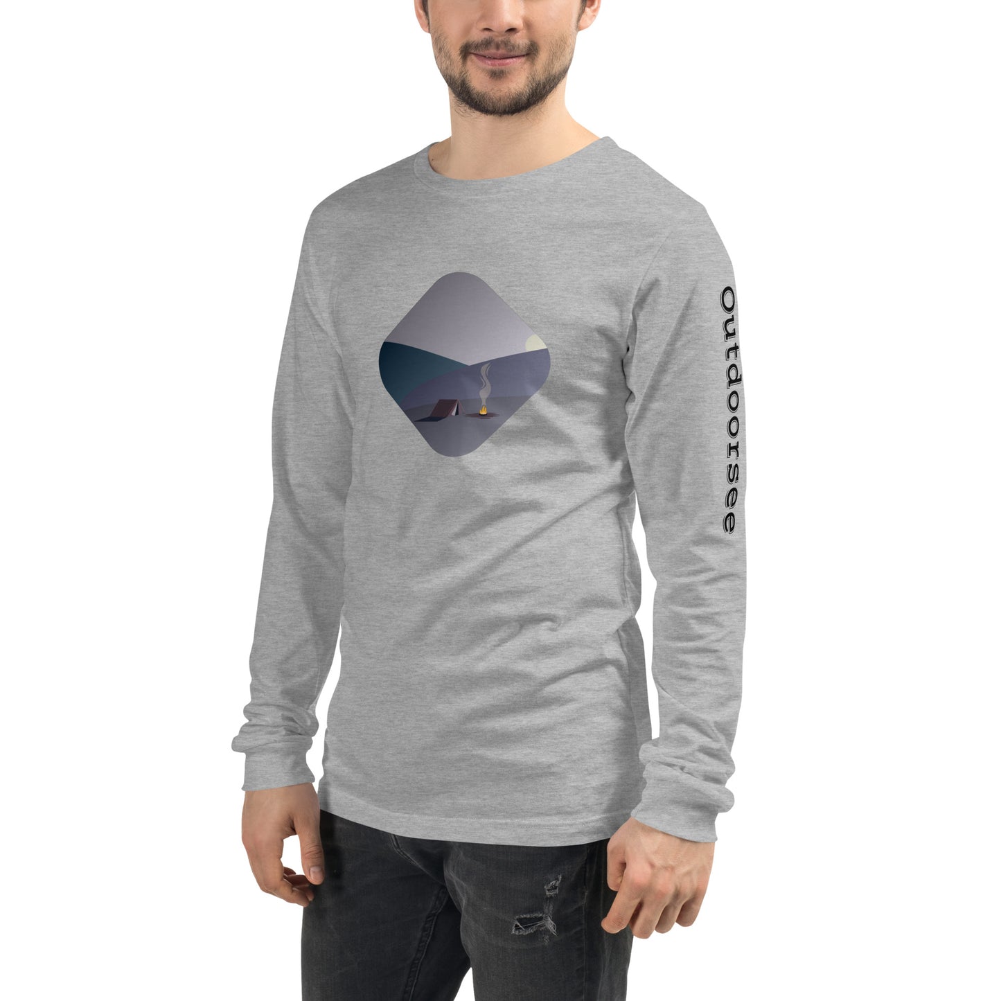 Camping Long Sleeve Tee