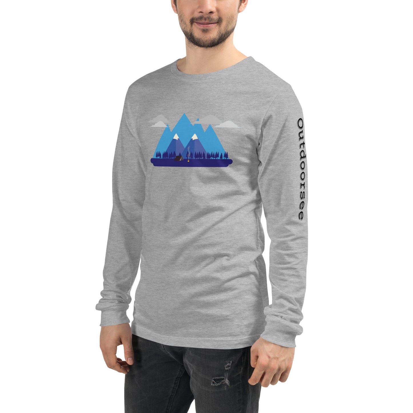 Mountain Camping Long Sleeve Tee