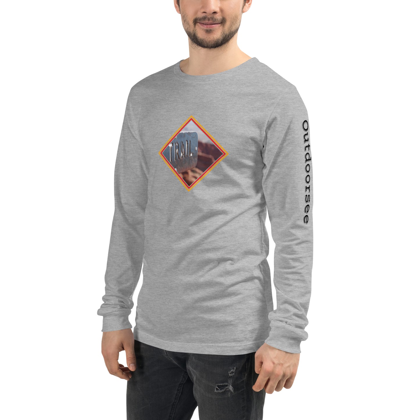 Trail Diamond Long Sleeve Tee