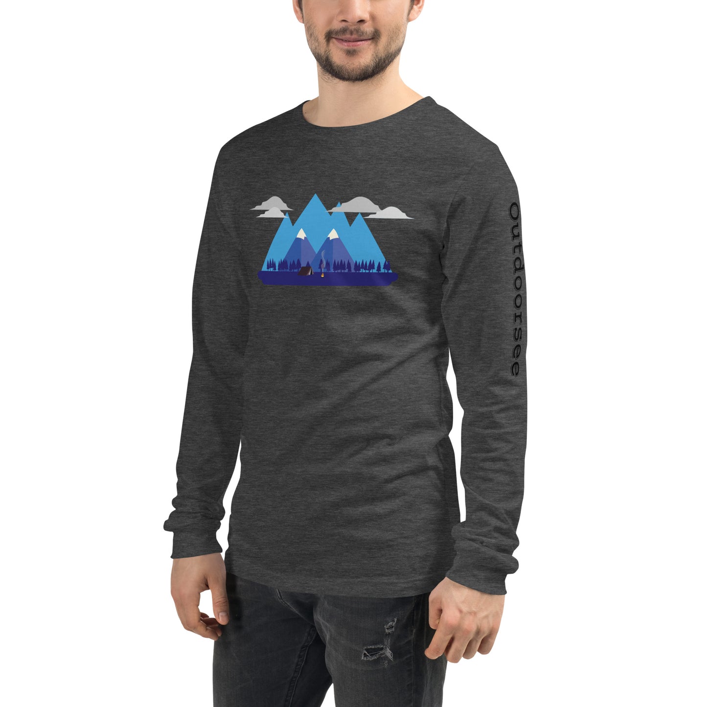 Mountain Camping Long Sleeve Tee