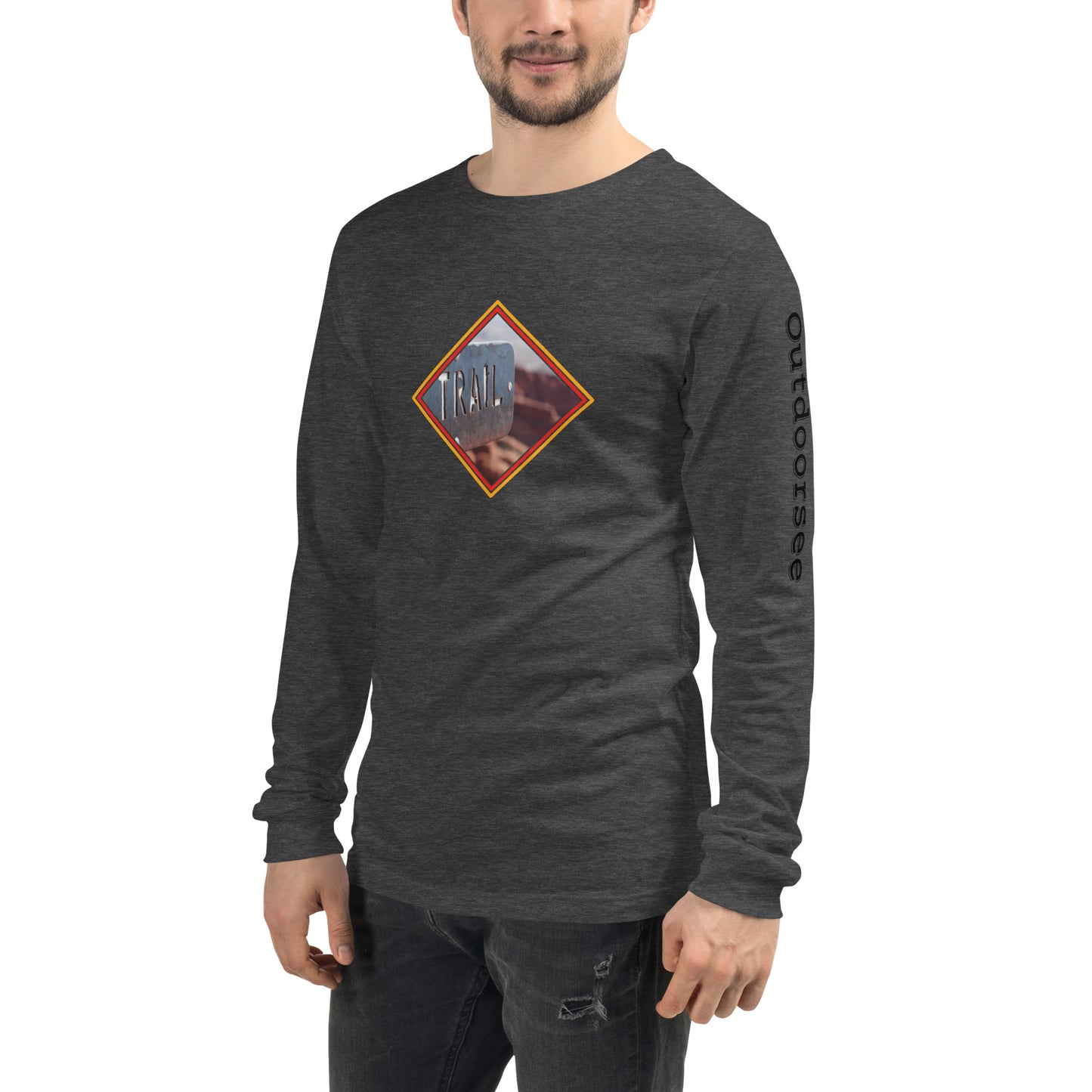 Trail Diamond Long Sleeve Tee