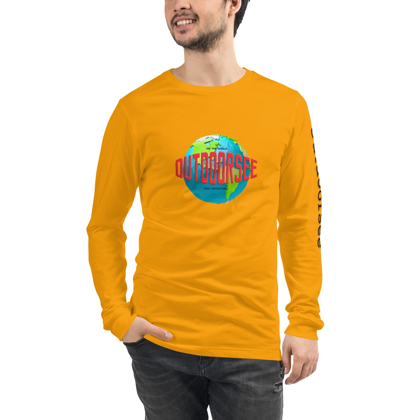 Outdoorsee Globe Long Sleeve Tee