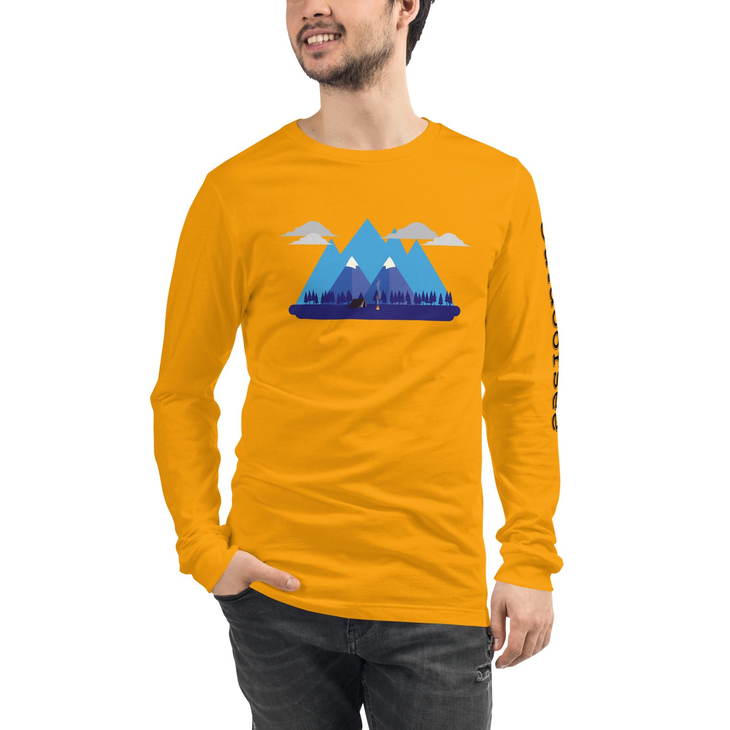 Mountain Camping Long Sleeve Tee