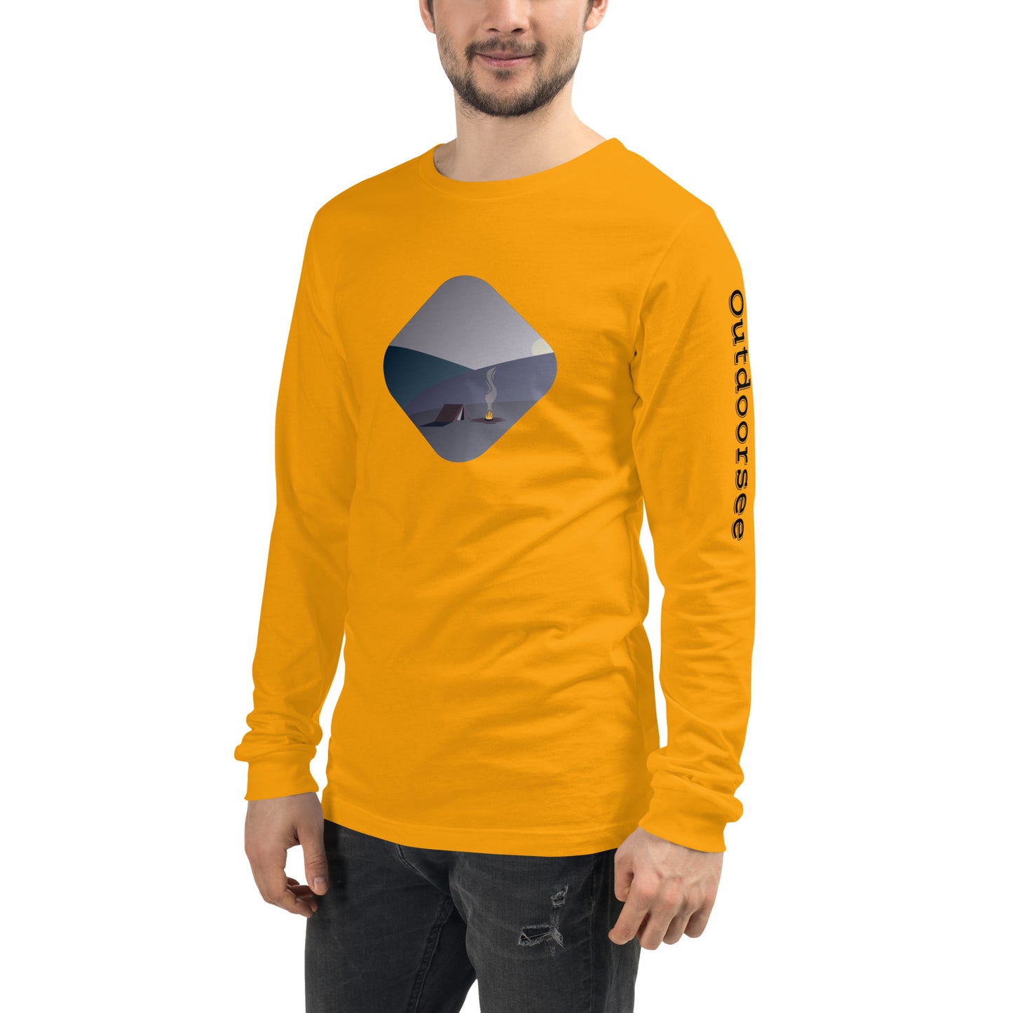 Camping Long Sleeve Tee