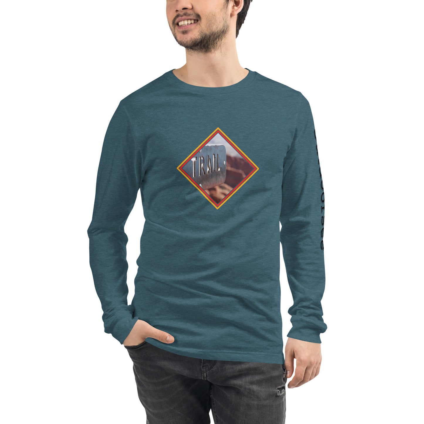 Trail Diamond Long Sleeve Tee