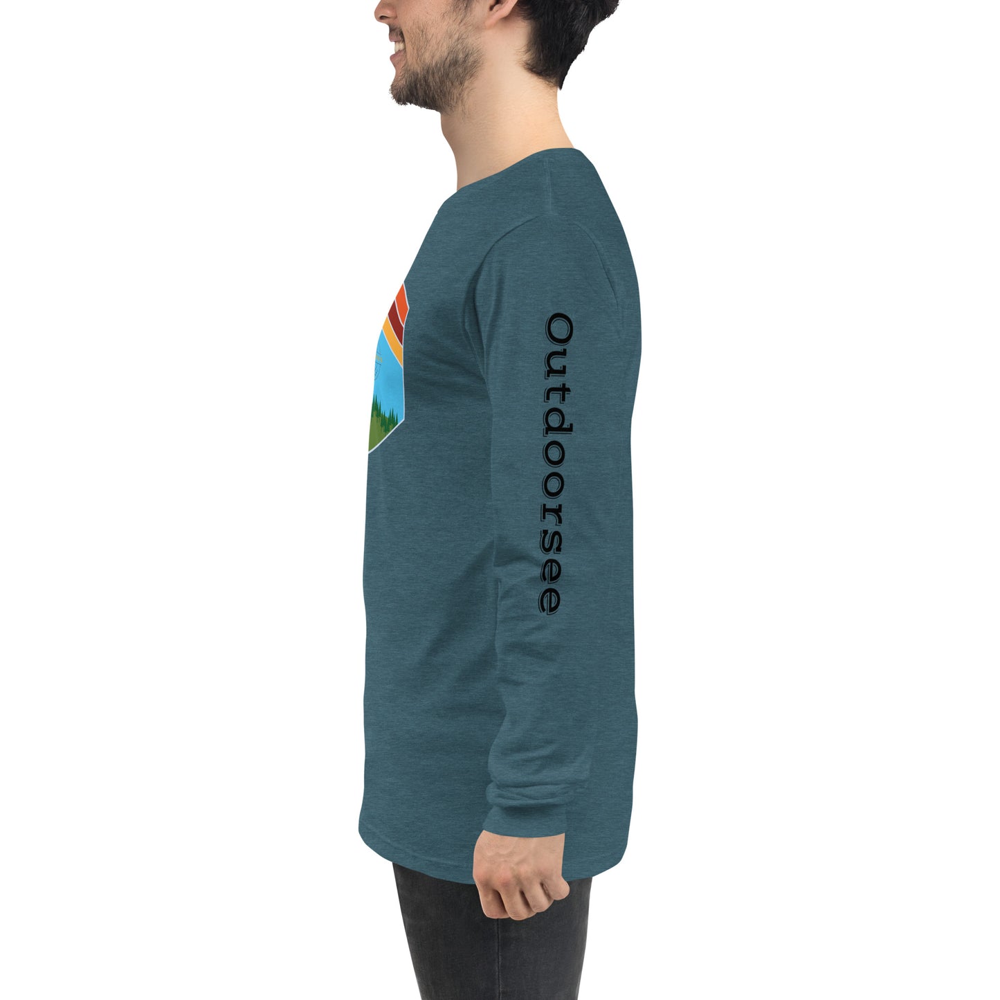 Outdoor Chevron Long Sleeve Tee