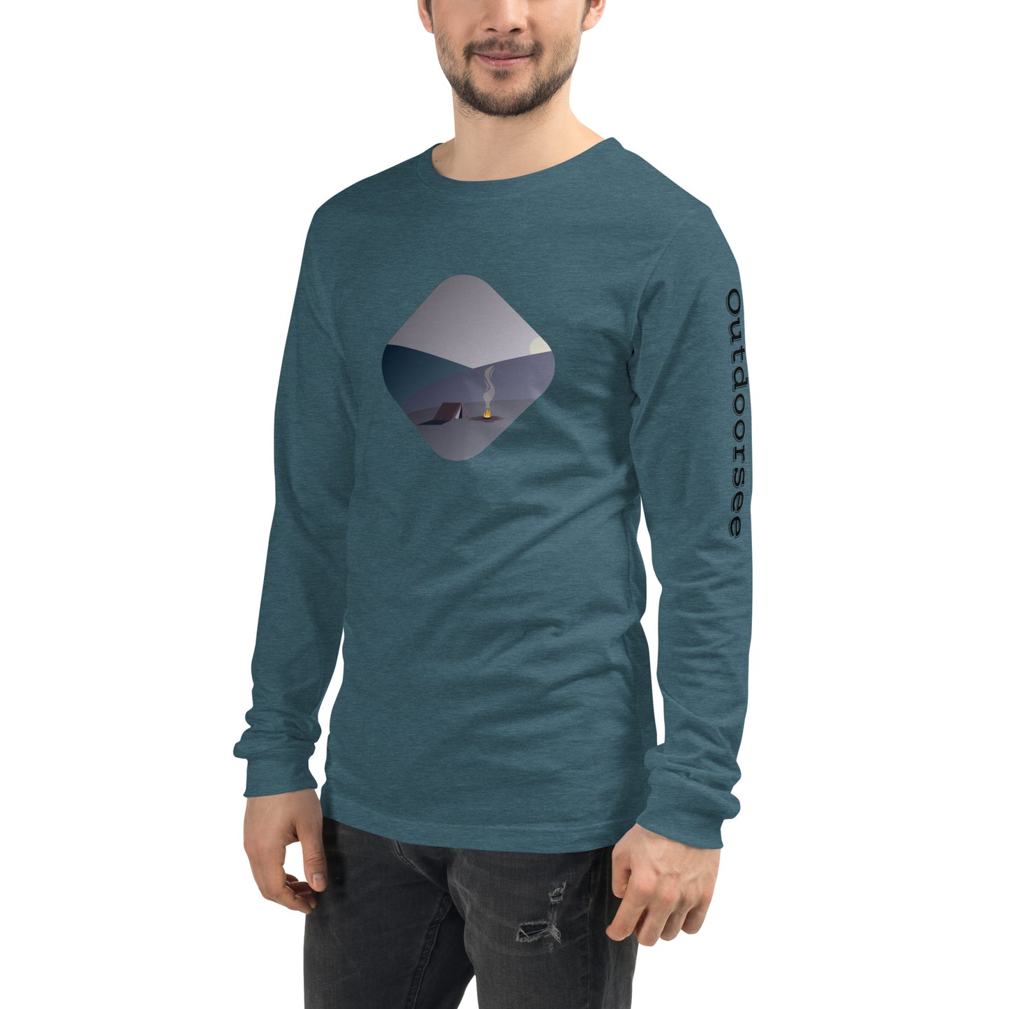 Camping Long Sleeve Tee