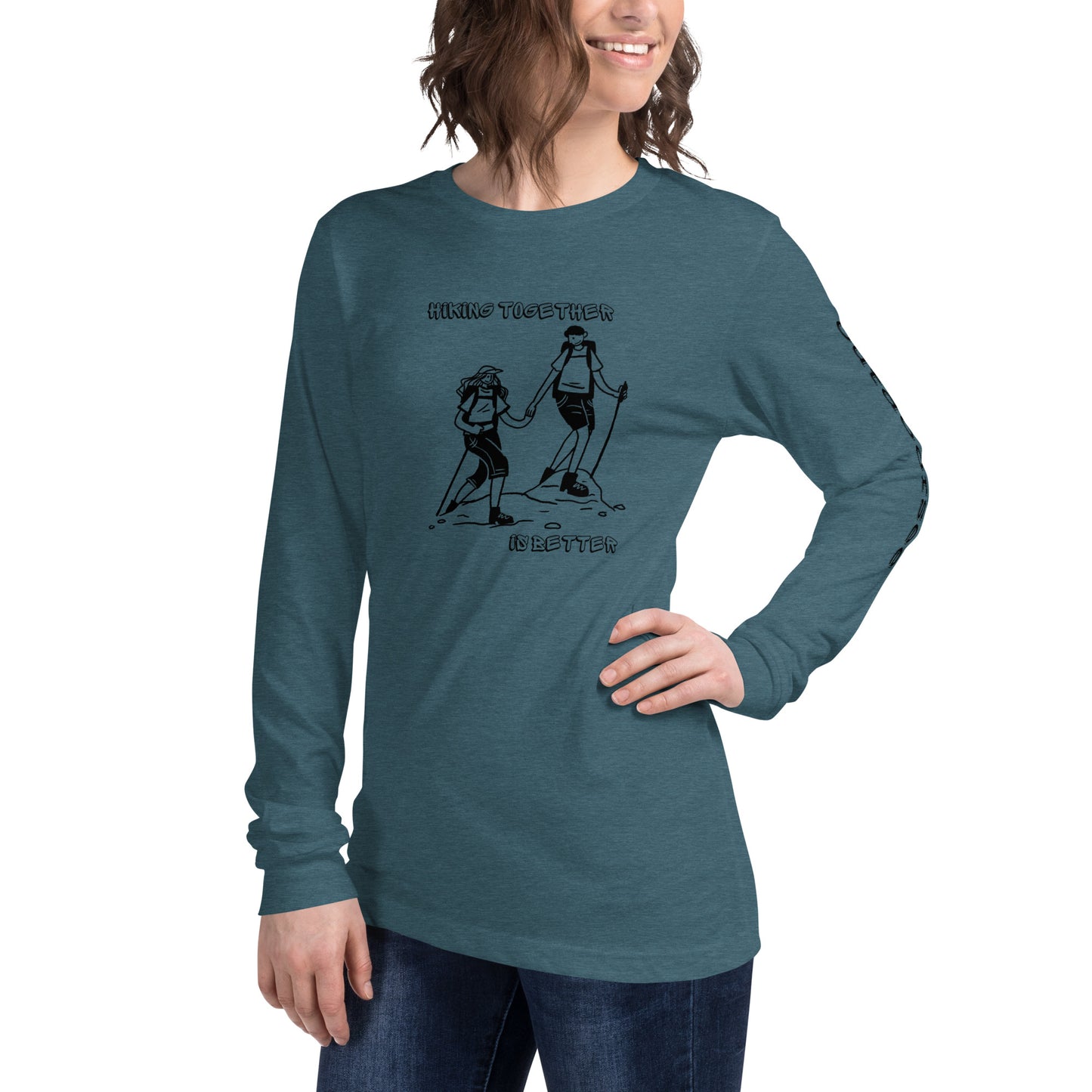 Hiking Together Long Sleeve Tee