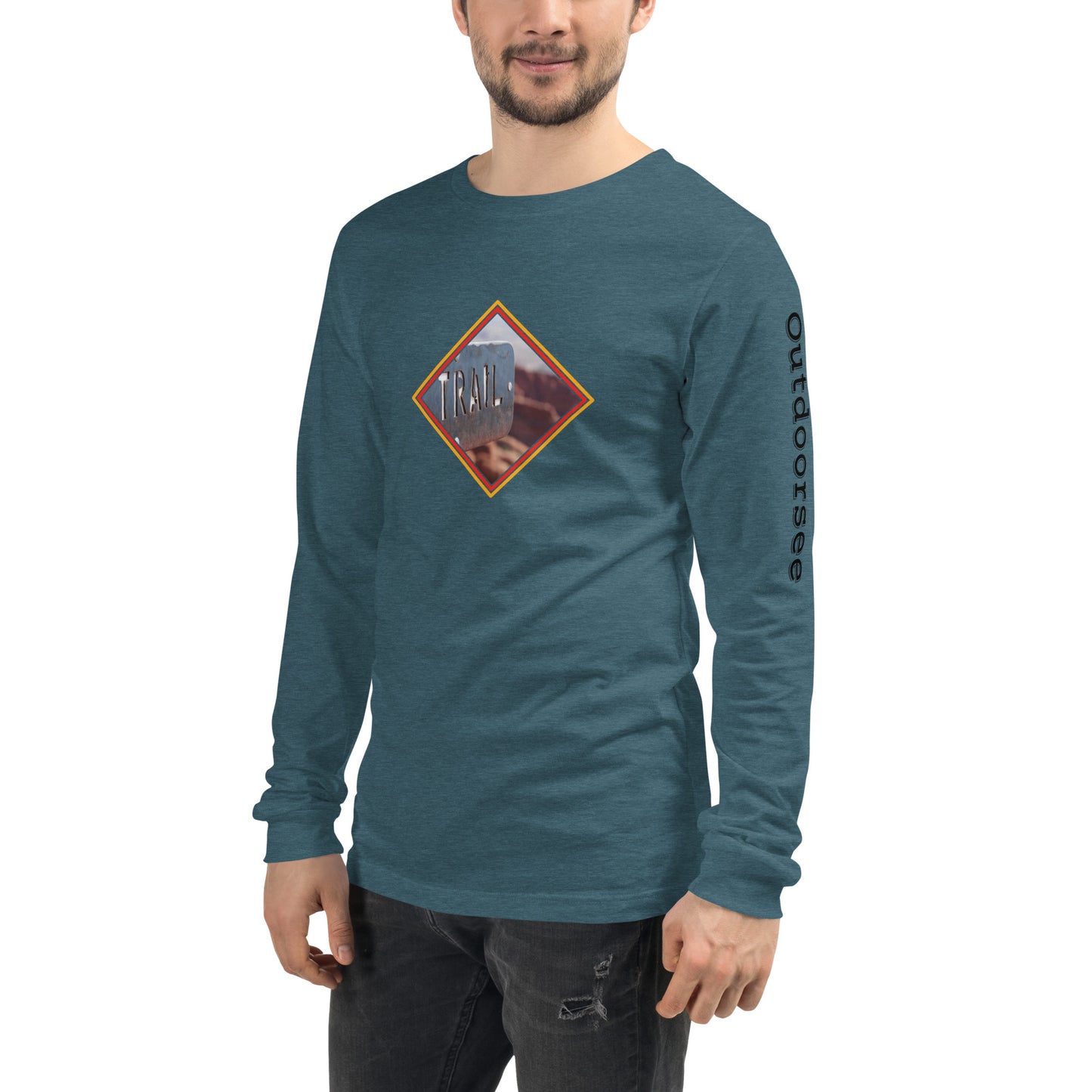 Trail Diamond Long Sleeve Tee