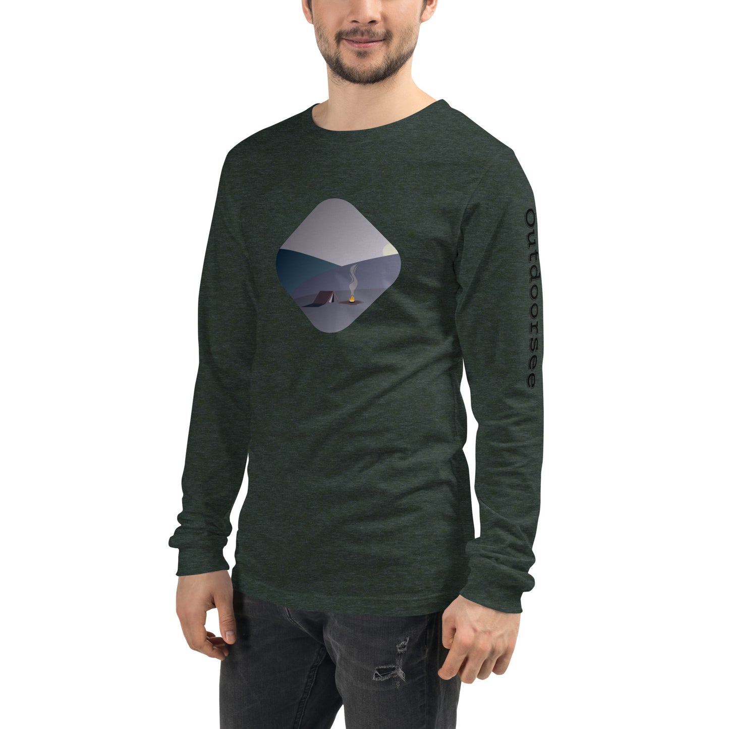 Camping Long Sleeve Tee