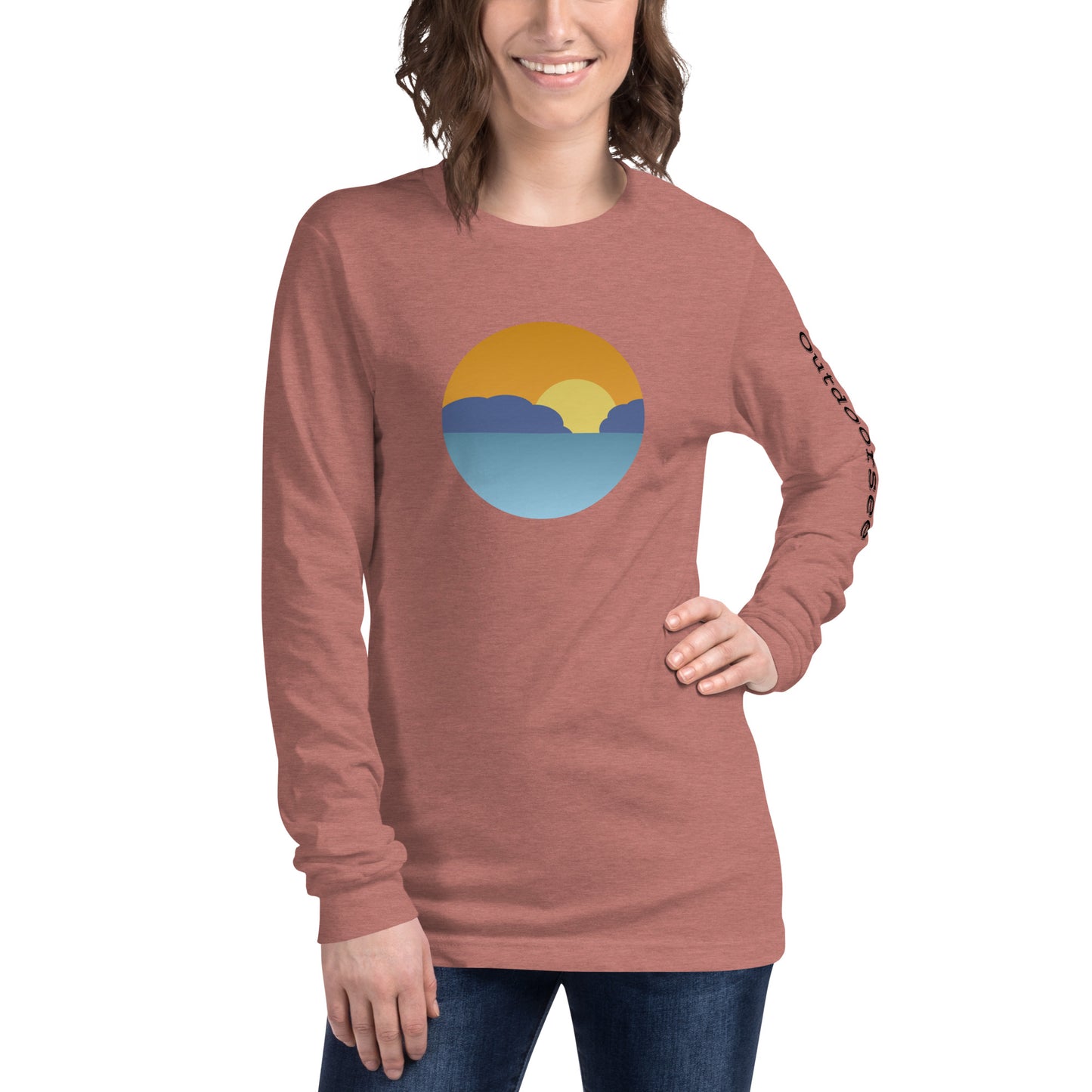 Ocean Sunset Long Sleeve Tee