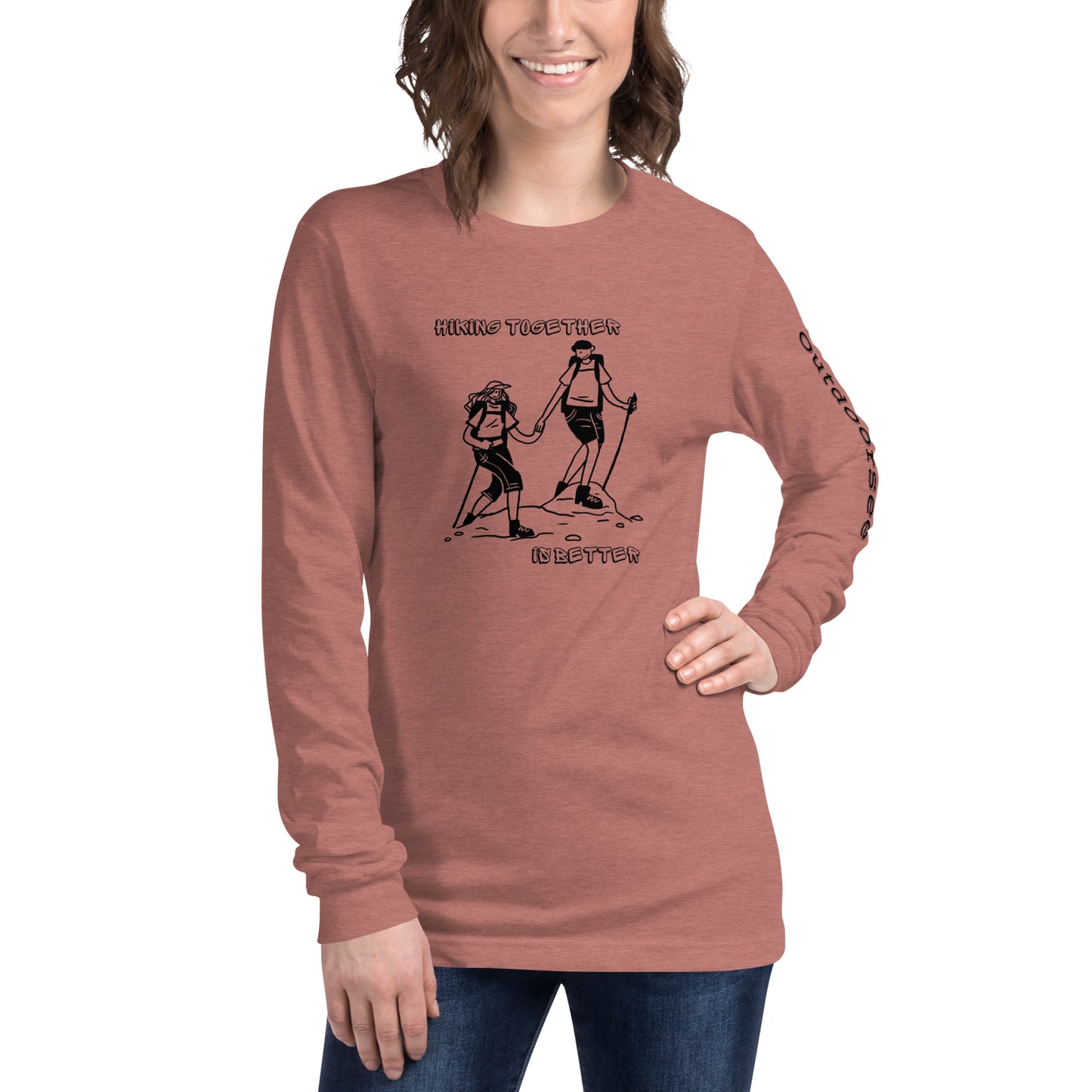 Hiking Together Long Sleeve Tee