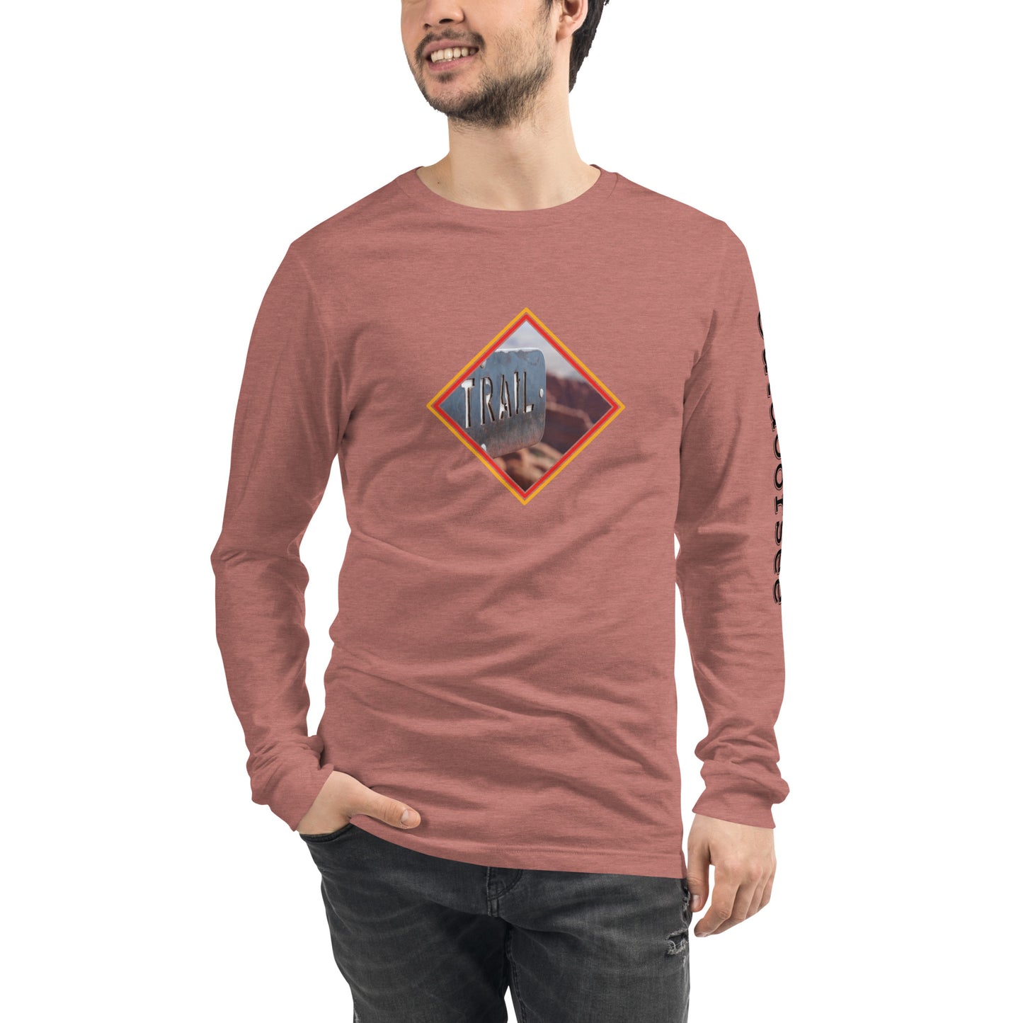 Trail Diamond Long Sleeve Tee