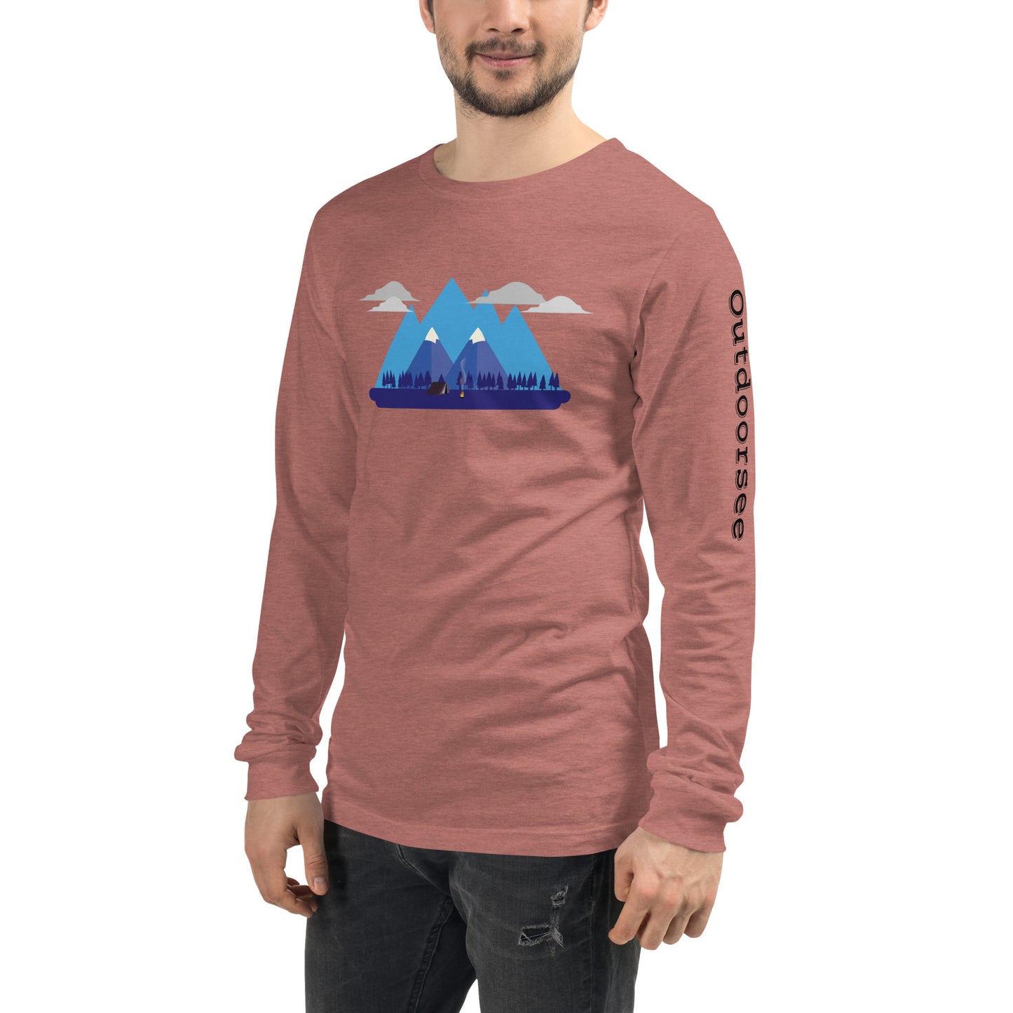 Mountain Camping Long Sleeve Tee