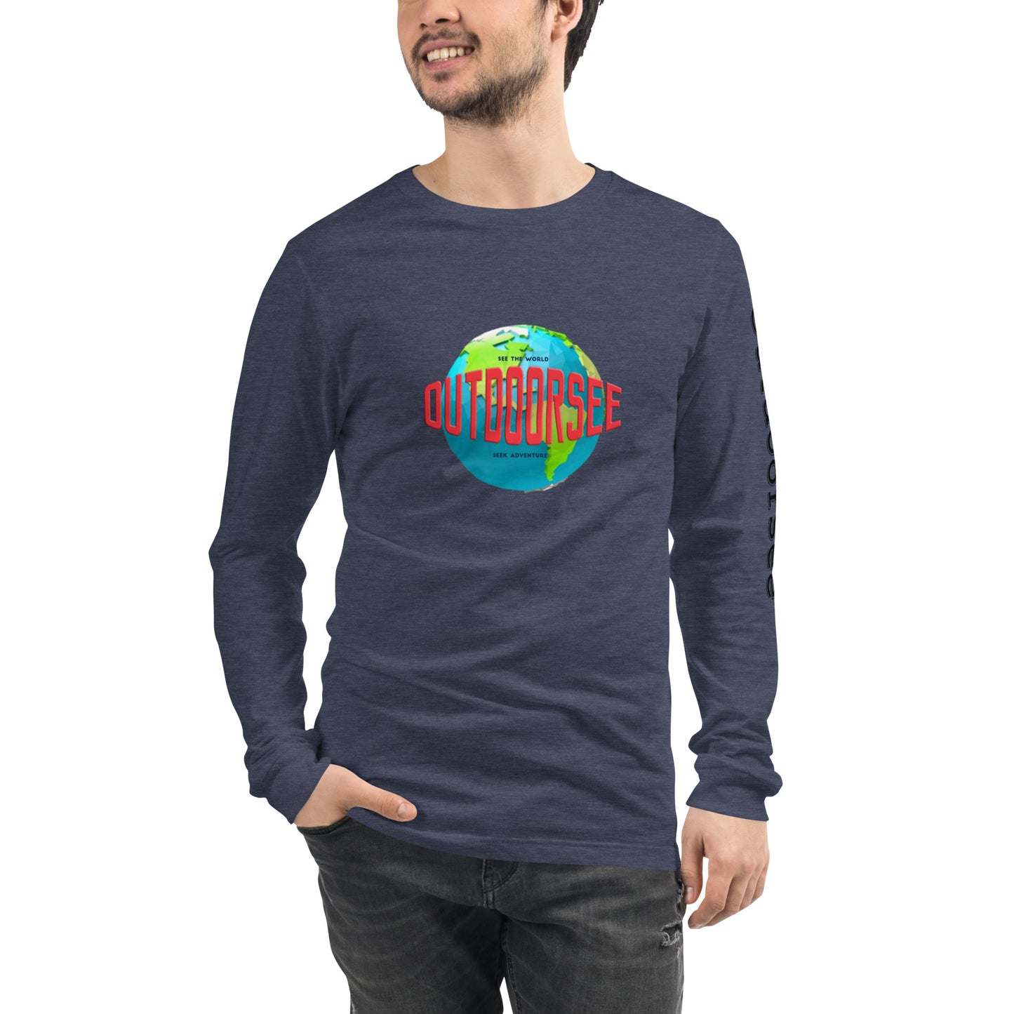 Outdoorsee Globe Long Sleeve Tee