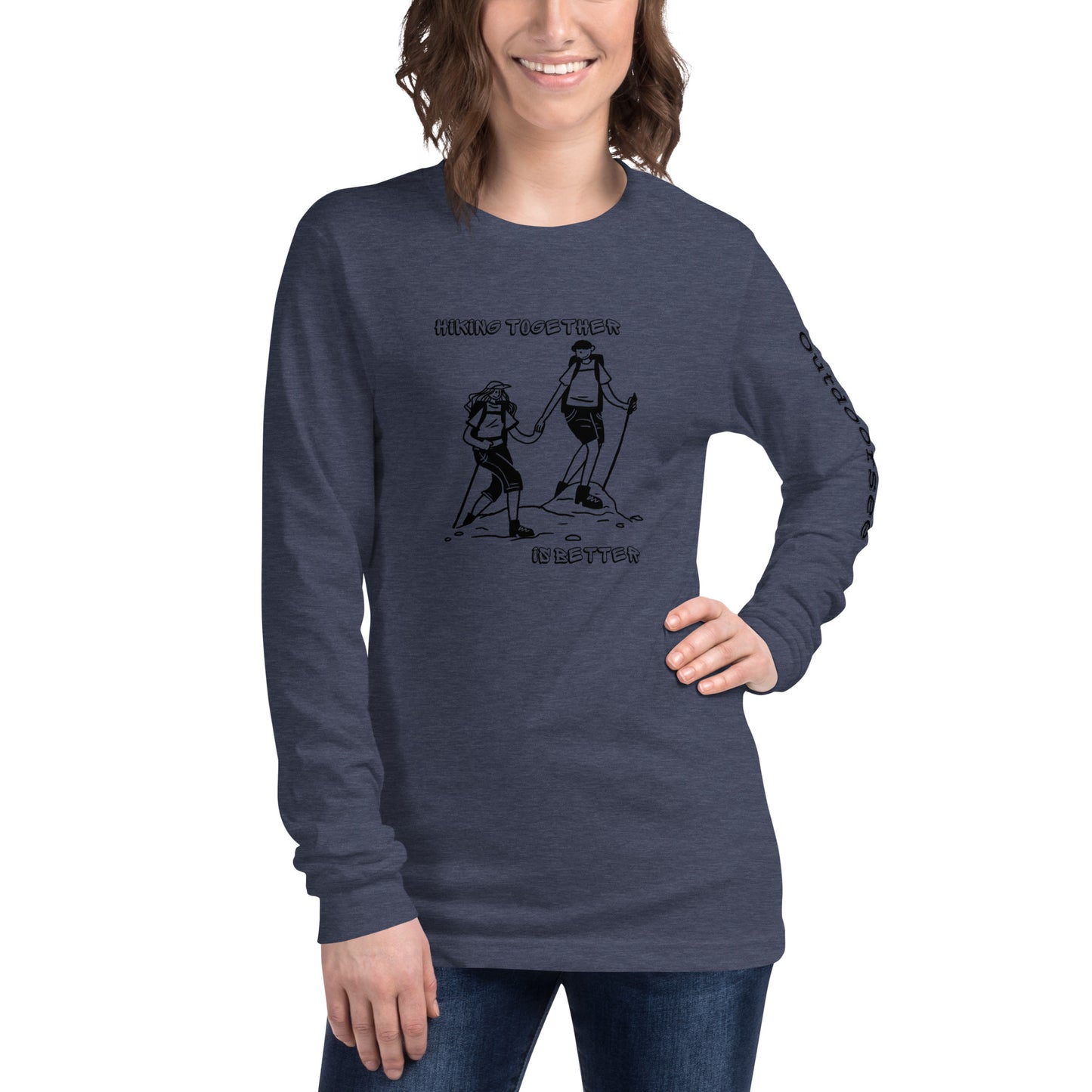 Hiking Together Long Sleeve Tee