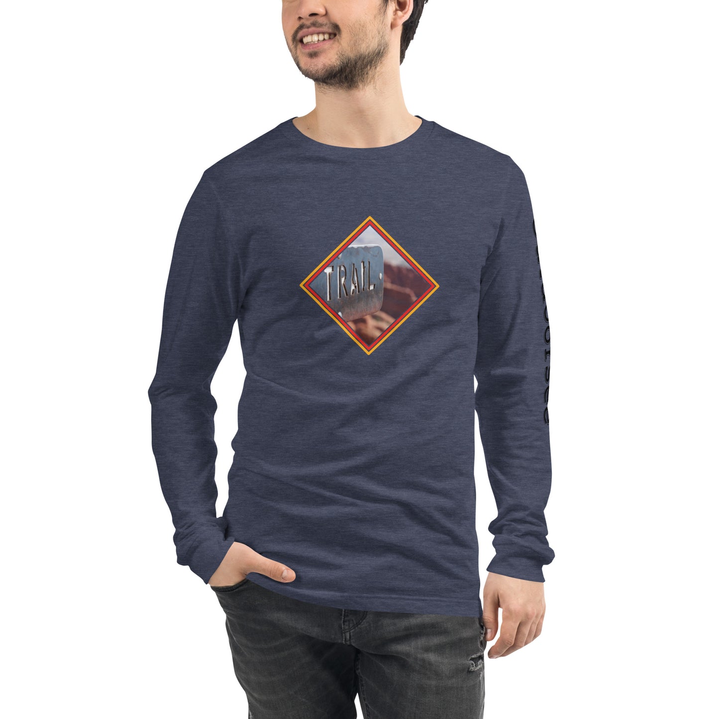 Trail Diamond Long Sleeve Tee