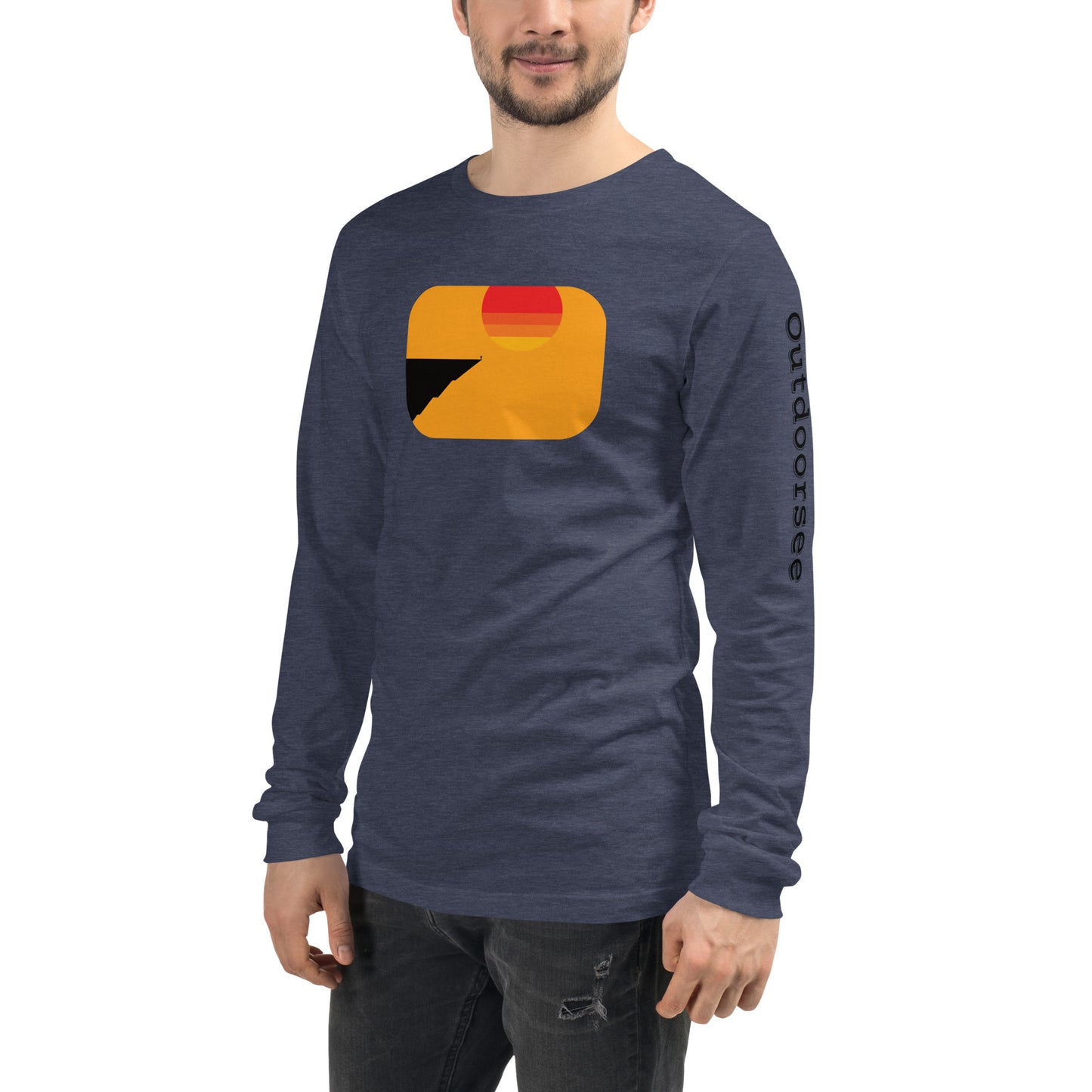 Sunrise Cliff Long Sleeve Tee