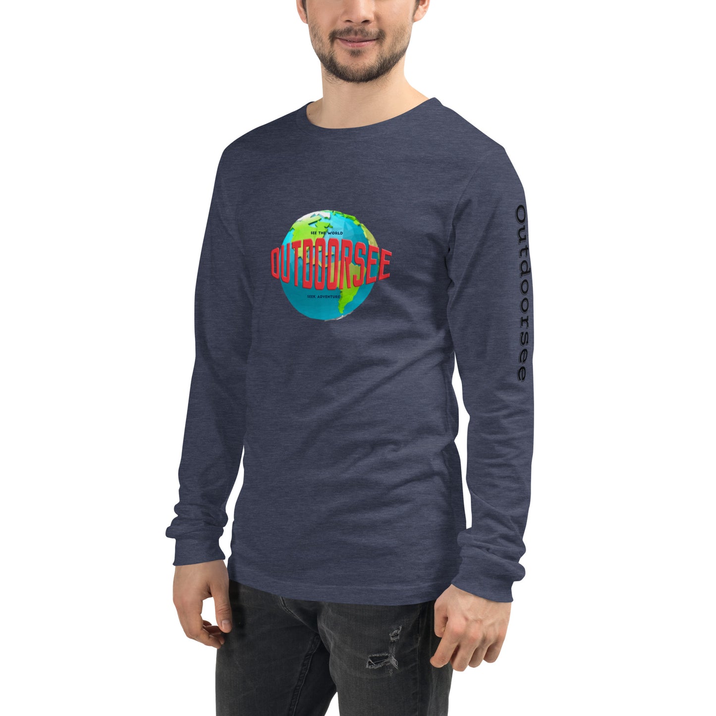 Outdoorsee Globe Long Sleeve Tee