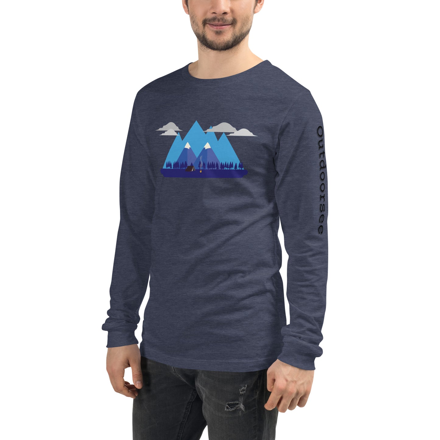 Mountain Camping Long Sleeve Tee