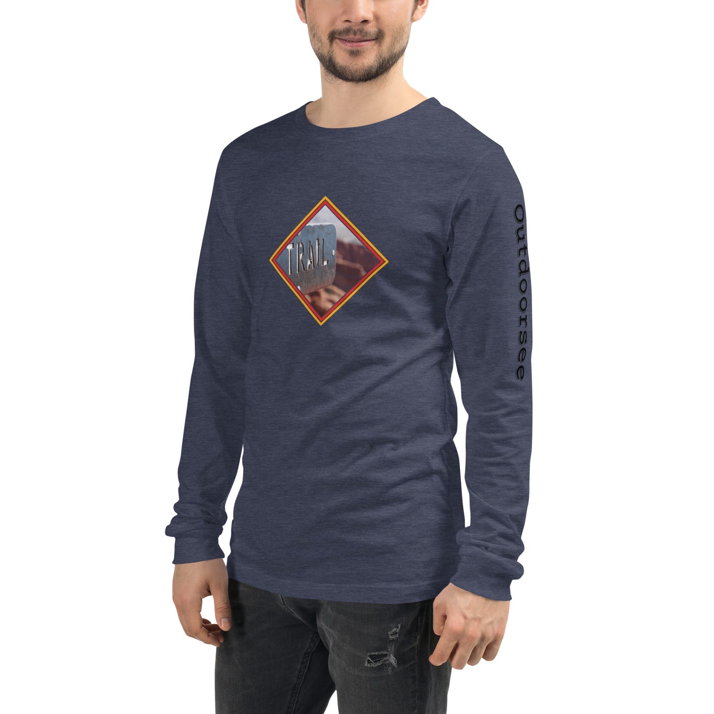 Trail Diamond Long Sleeve Tee