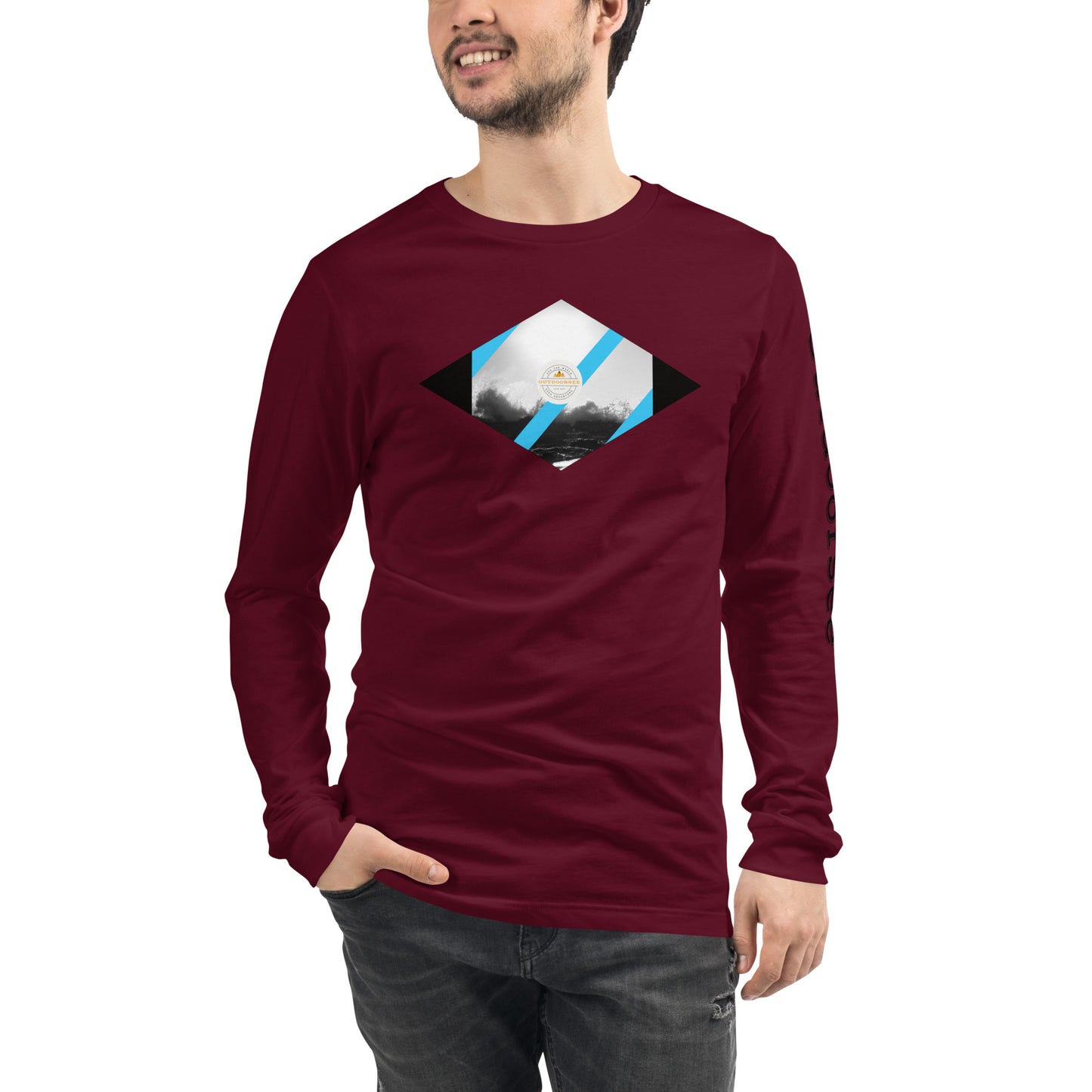 Ocean Crash Long Sleeve Tee