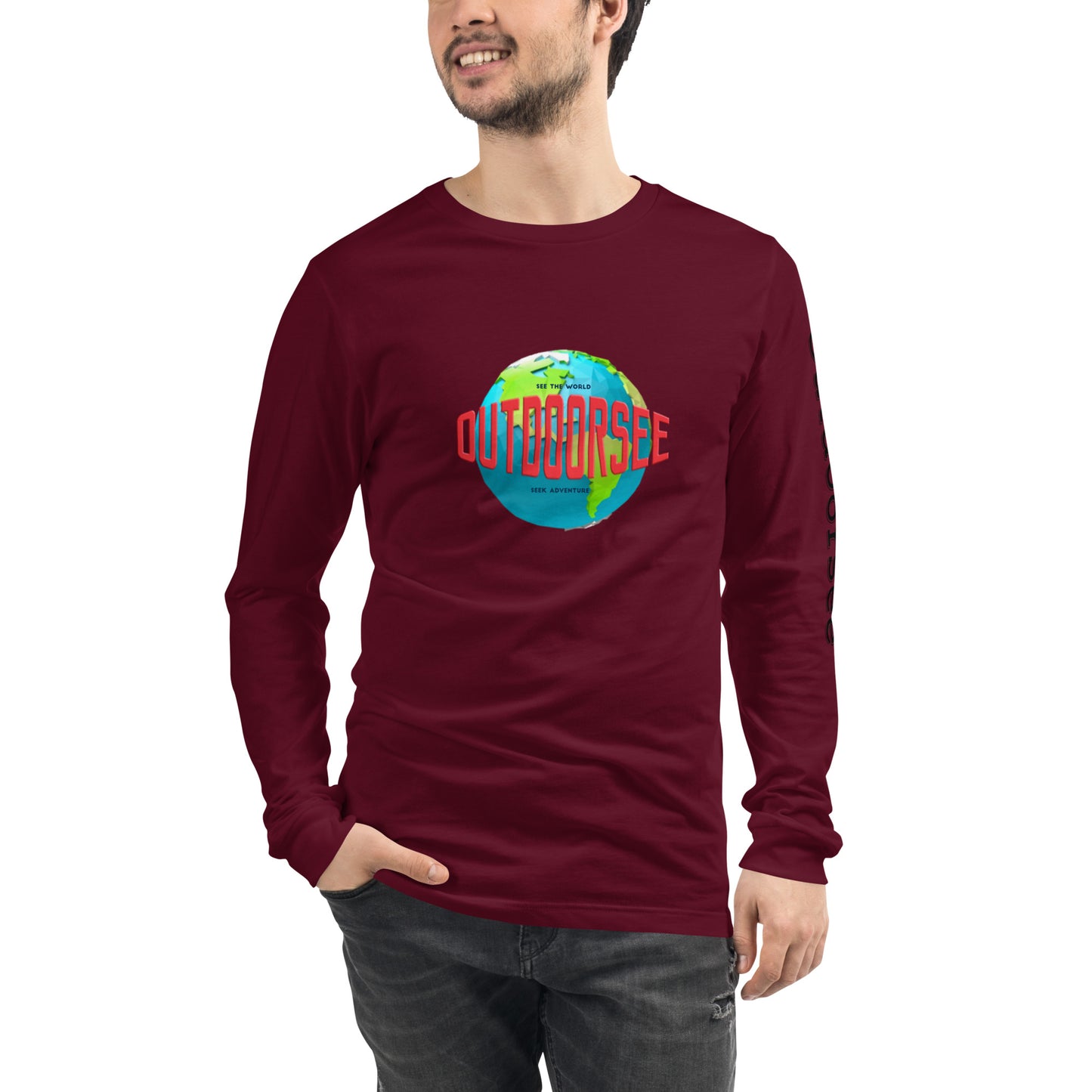 Outdoorsee Globe Long Sleeve Tee