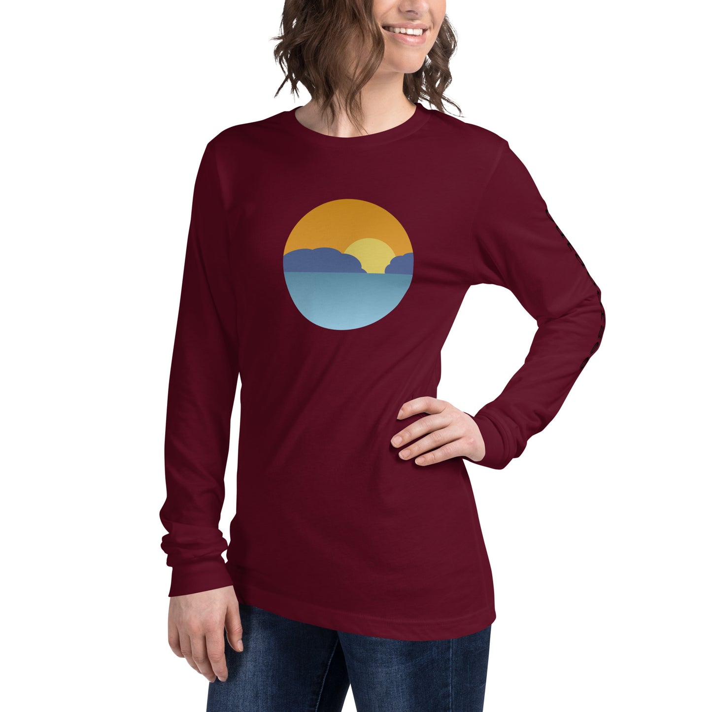 Ocean Sunset Long Sleeve Tee