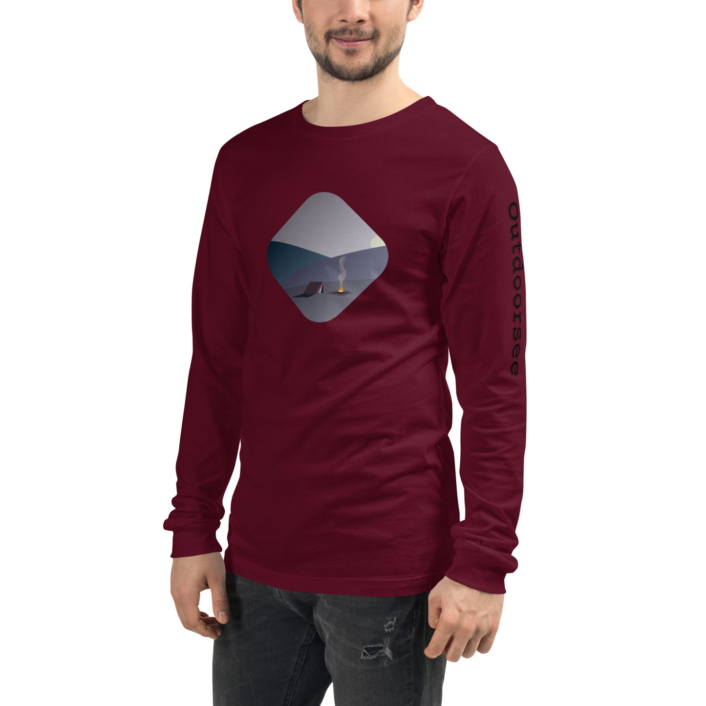 Camping Long Sleeve Tee