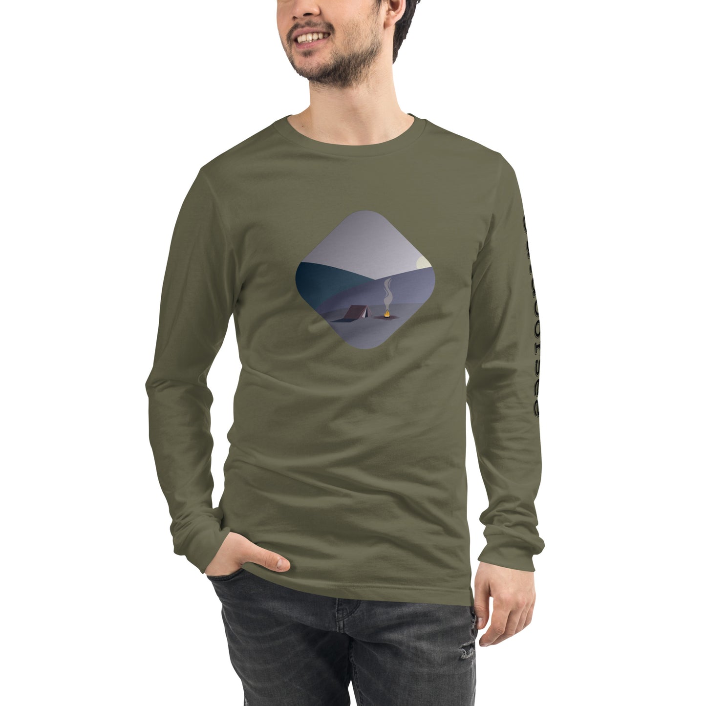 Camping Long Sleeve Tee