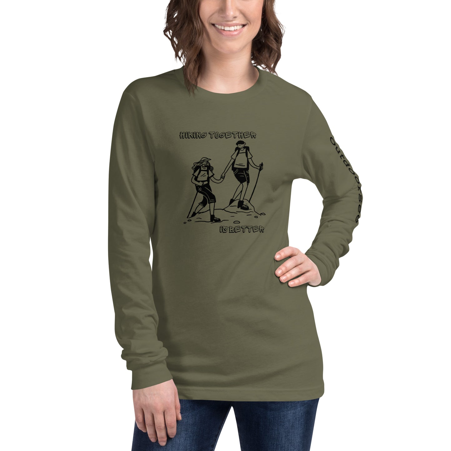 Hiking Together Long Sleeve Tee