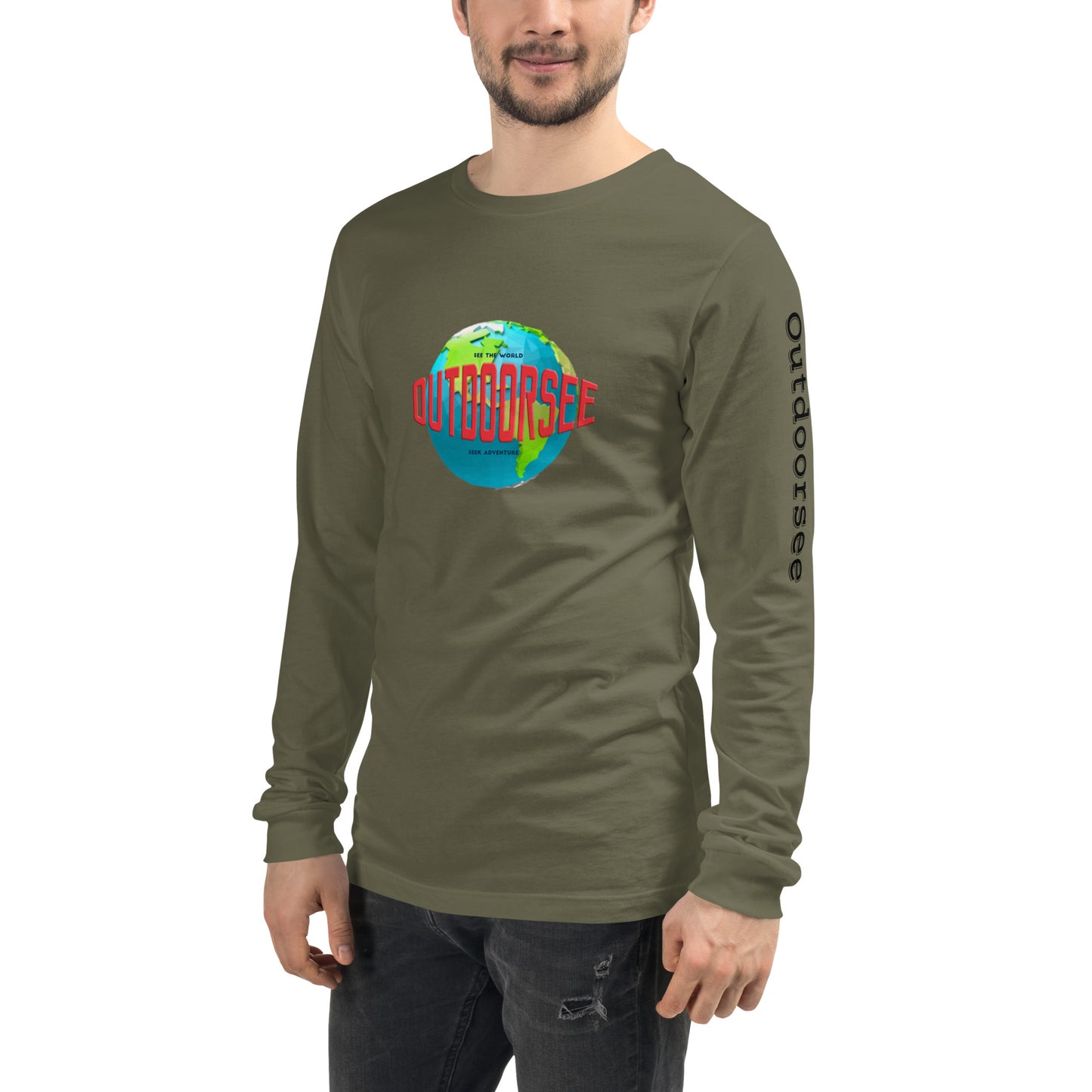 Outdoorsee Globe Long Sleeve Tee