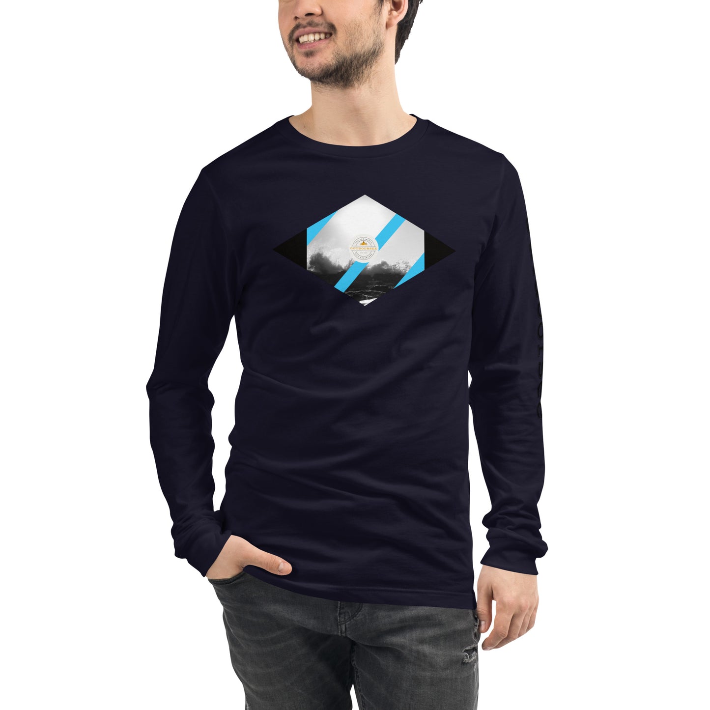 Ocean Crash Long Sleeve Tee