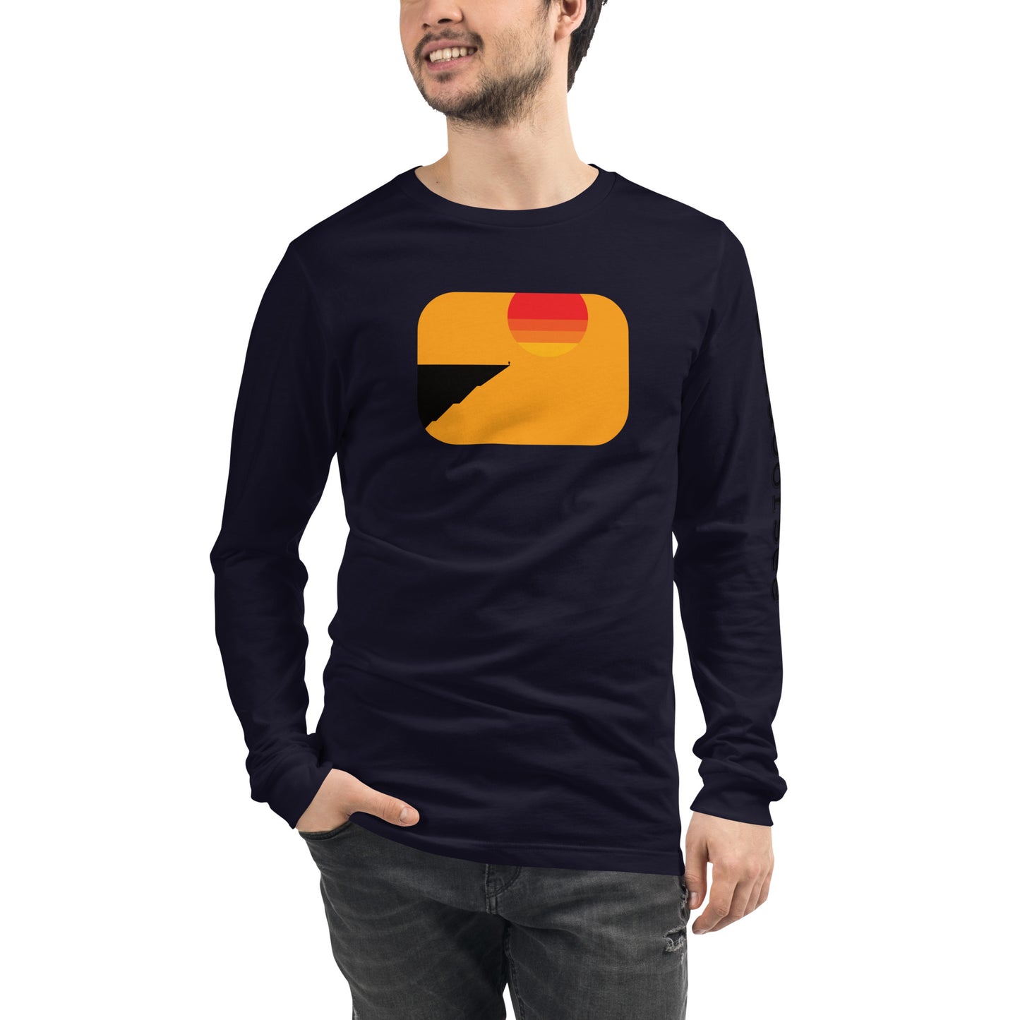 Sunrise Cliff Long Sleeve Tee