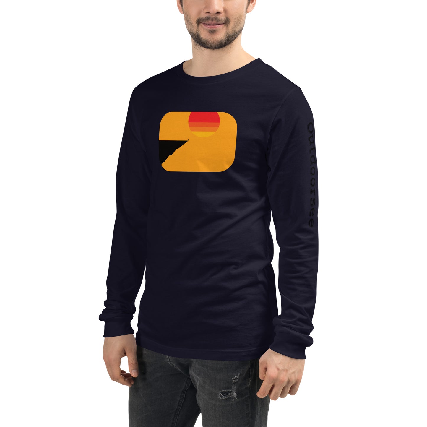 Sunrise Cliff Long Sleeve Tee