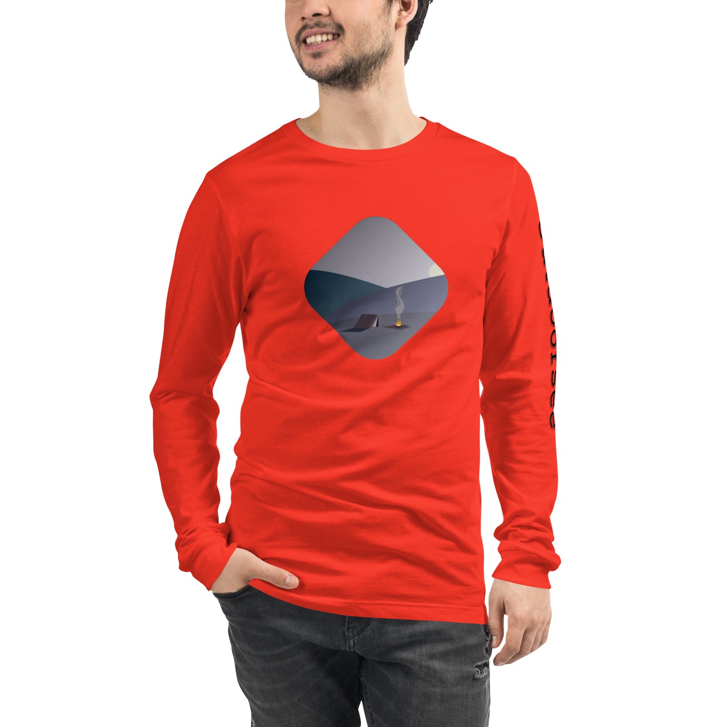 Camping Long Sleeve Tee