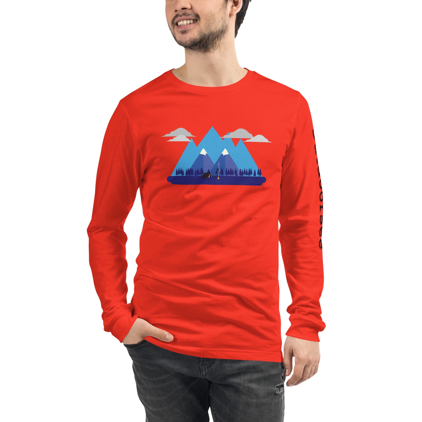 Mountain Camping Long Sleeve Tee