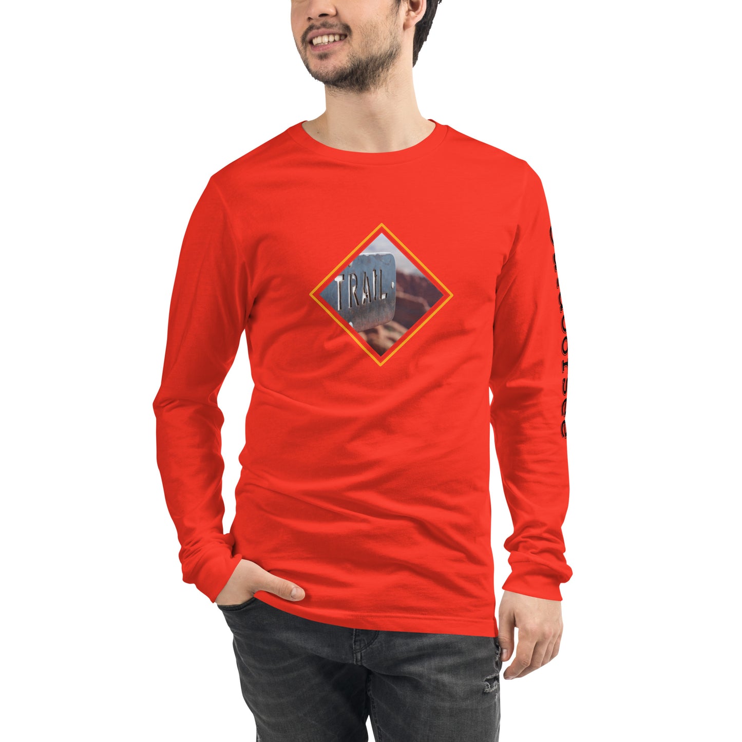 Trail Diamond Long Sleeve Tee