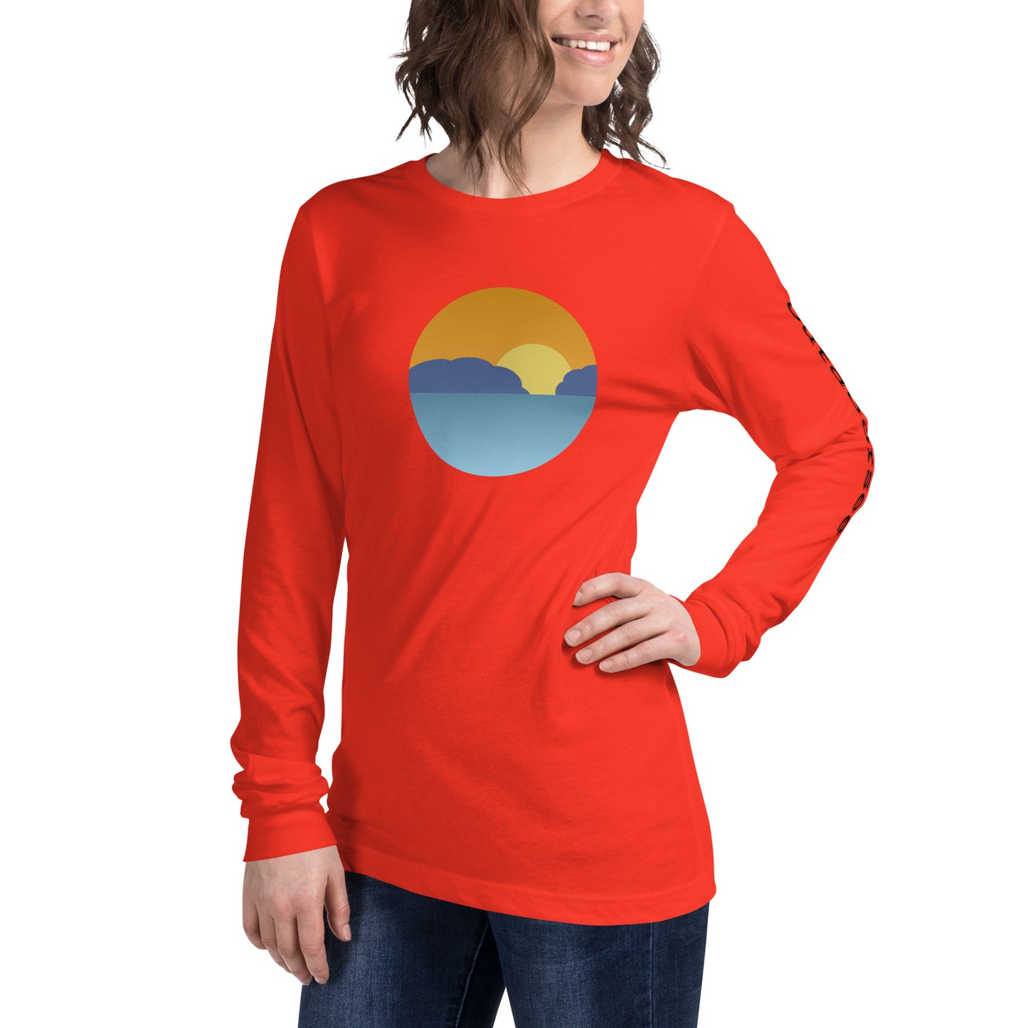 Ocean Sunset Long Sleeve Tee