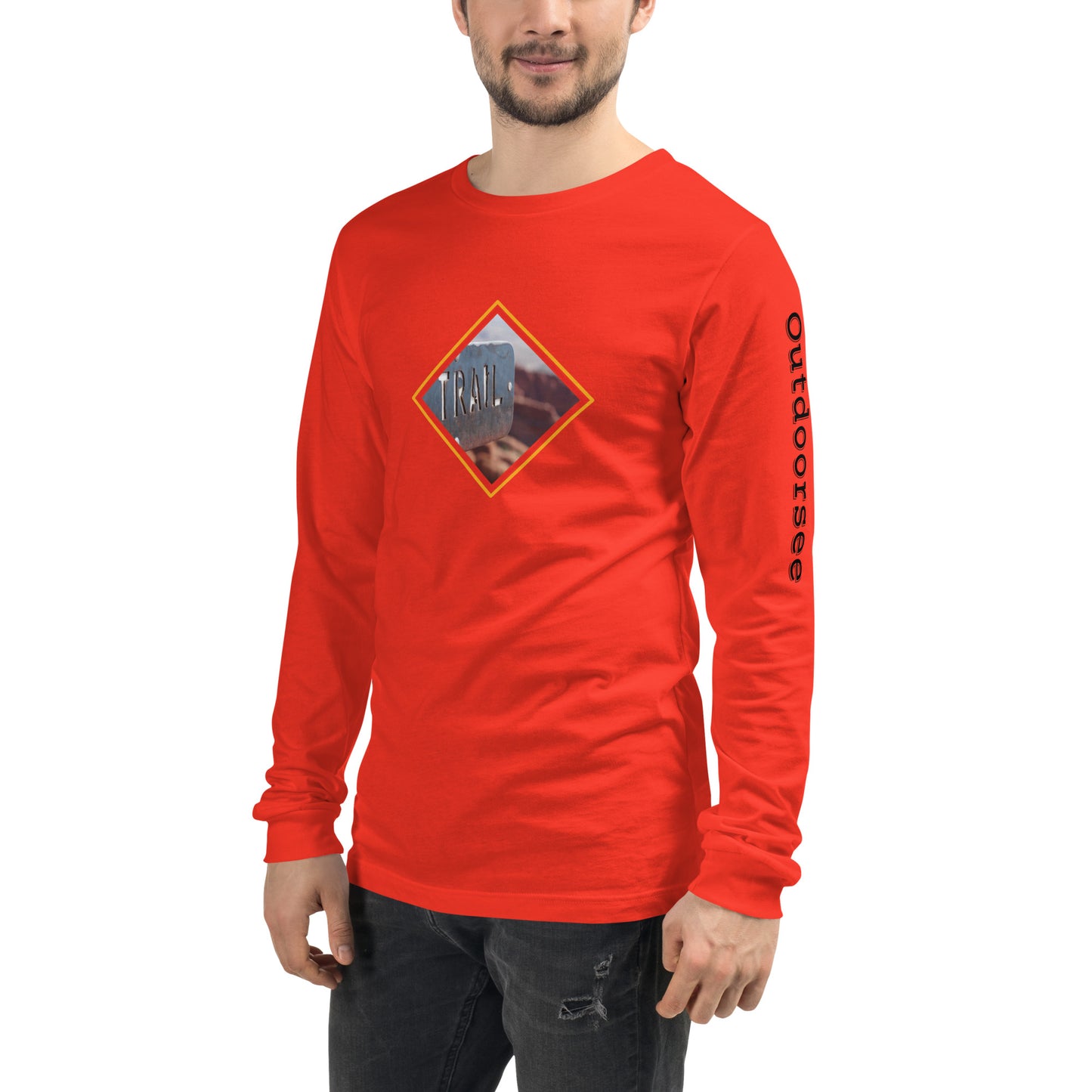 Trail Diamond Long Sleeve Tee