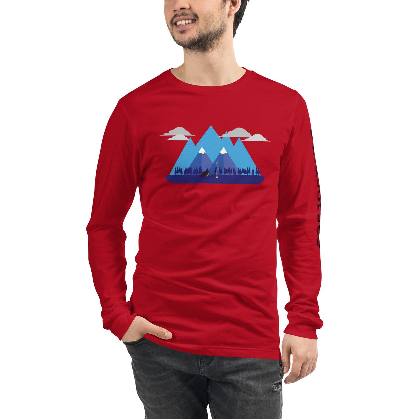 Mountain Camping Long Sleeve Tee